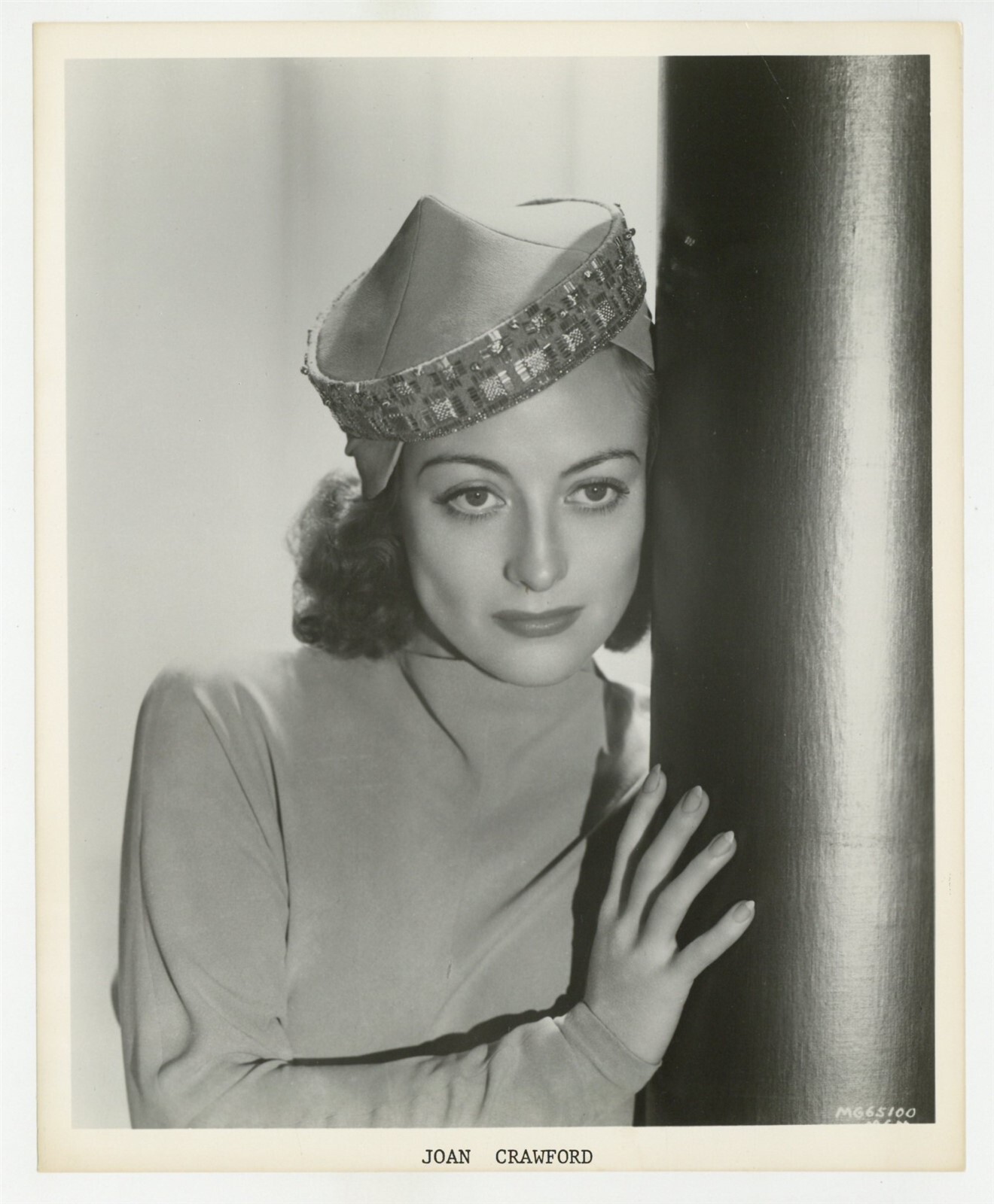 Joan Crawford 1940 Original Glamour Portrait Photo Actress Mommy Dearest J10218