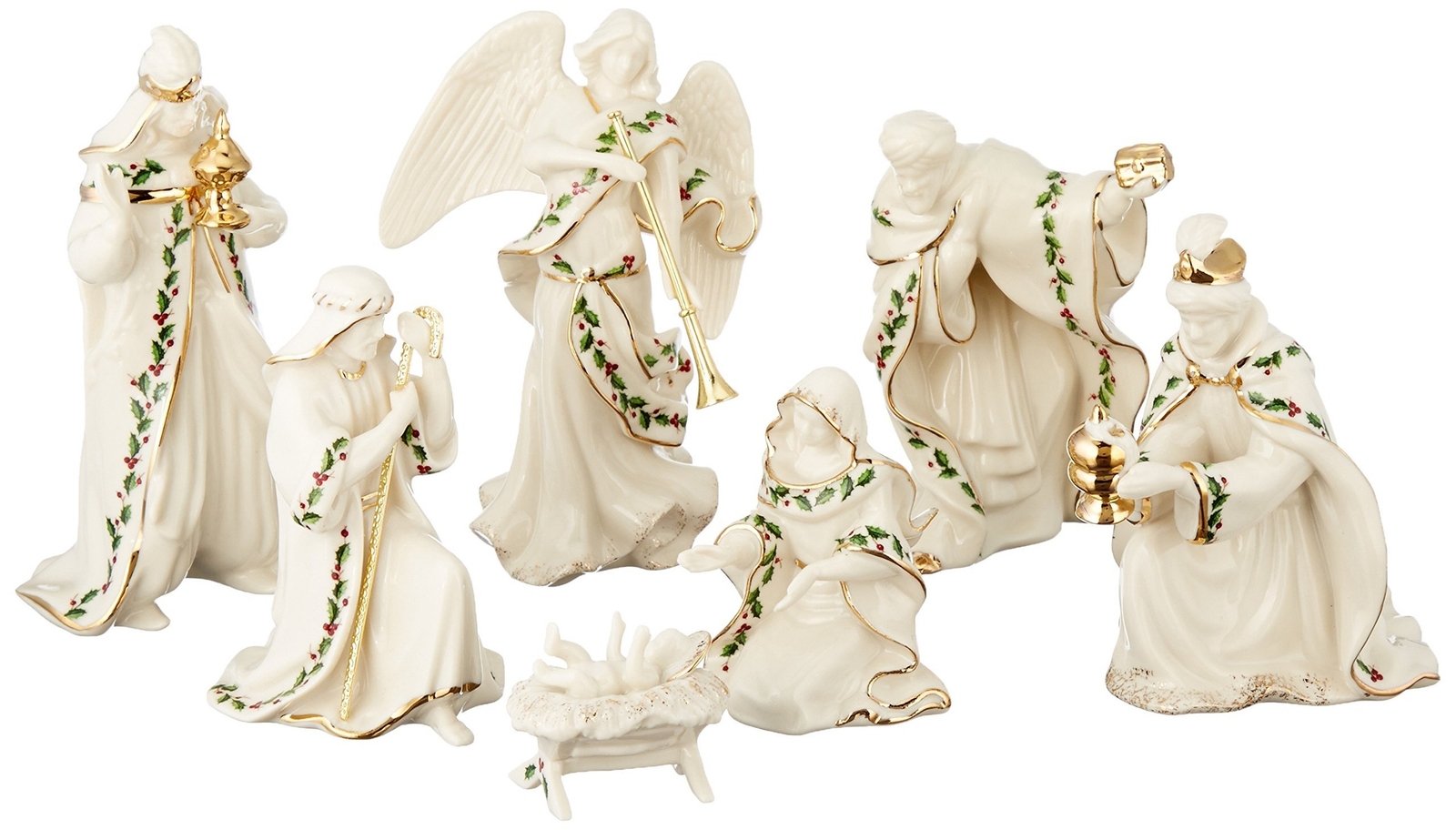 Lenox 806053 Holiday 7-Piece Mini Nativity Set, Ivory Lenox 806053 Holiday 7-Piece Mini Nativity Set, Ivory