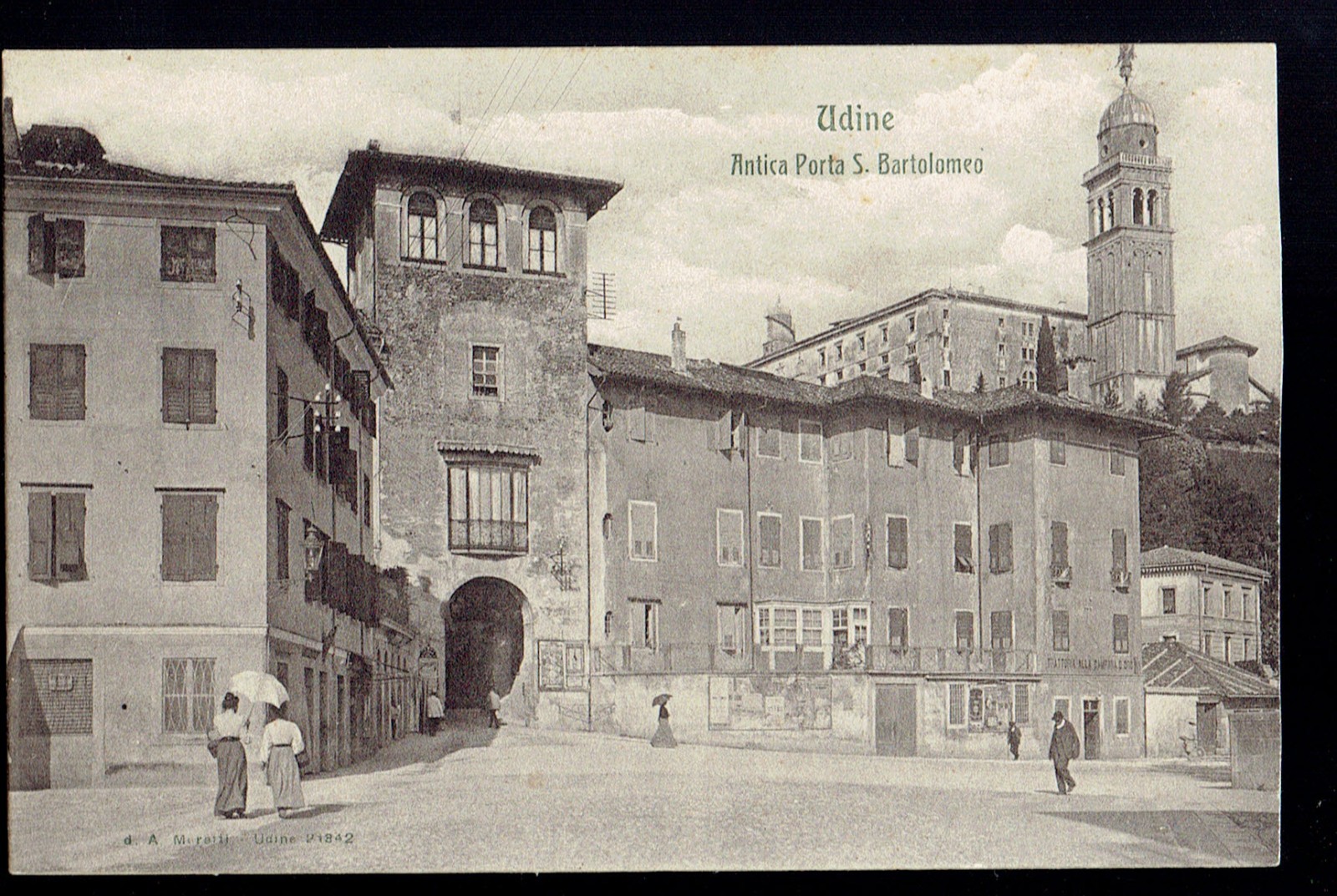 UDINE. Porta San Bartolomeo. Non vg. 1920s.
