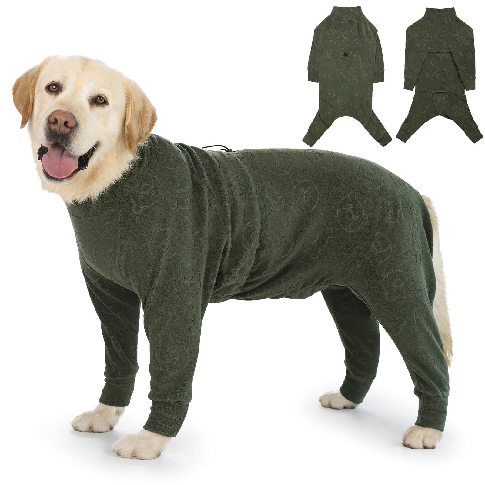 Yeapeeto Dog Coats Autumn Winter Jumpsuit Large Medium Dogs, Warmer Polar