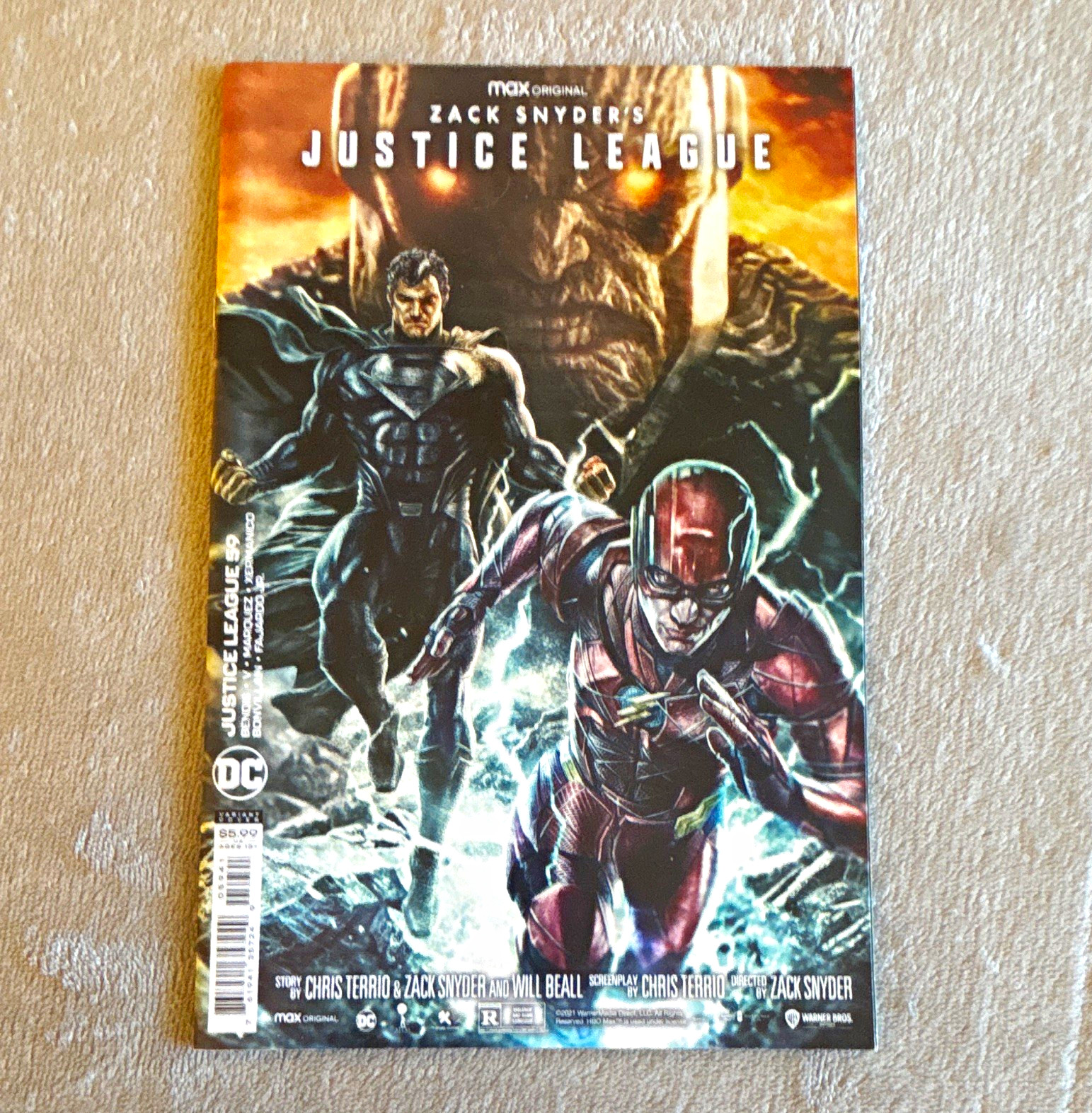 DC Comics Zack Snyder\'s Justice League (Chris Terrio, Will Beall, Snyder) DC Comics Zack Snyder\'s Justice League (Chris Terrio, Will Beall, Snyder)