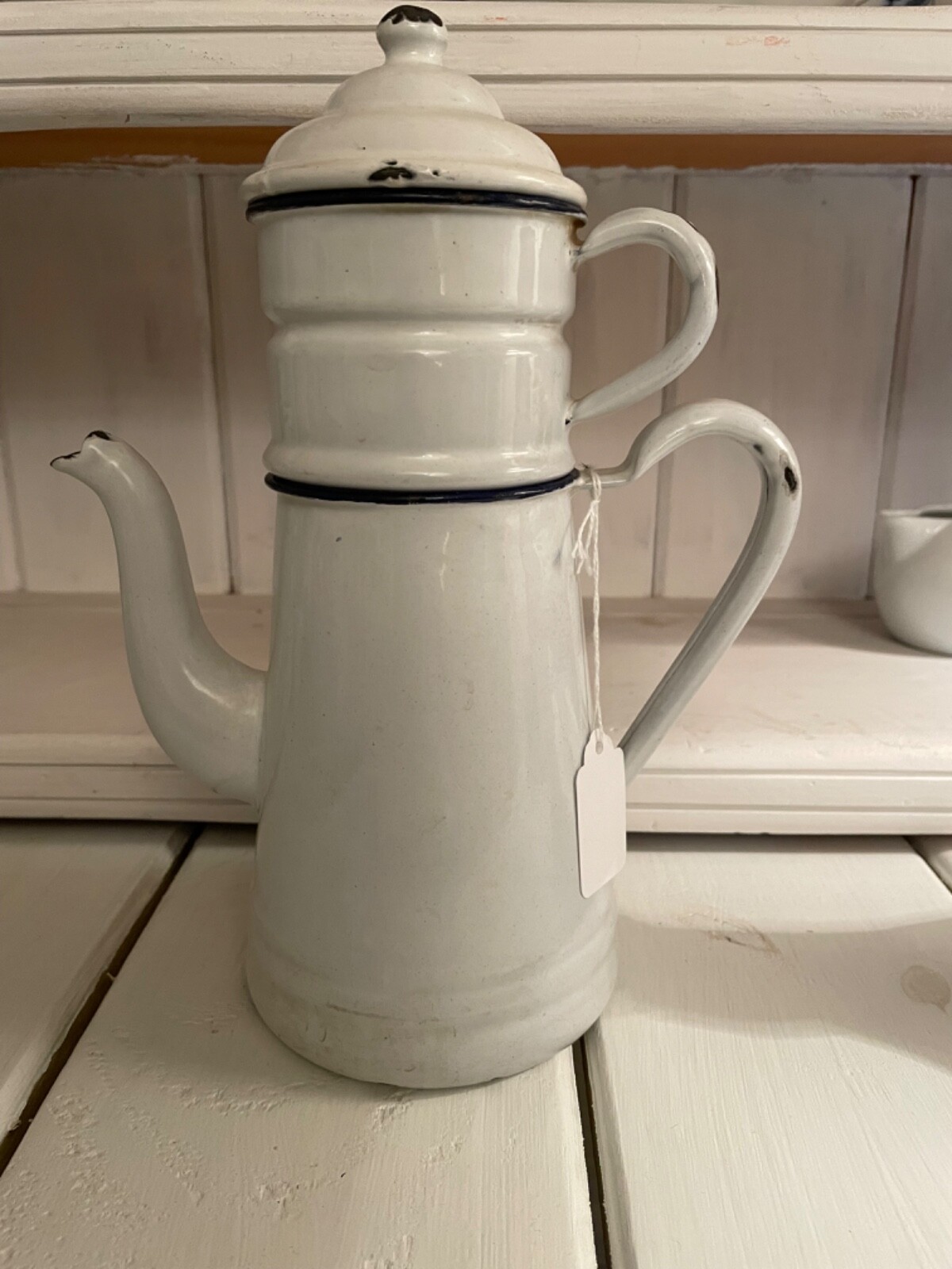 Antique French Drip Coffee Pot 4 PCs Percolator