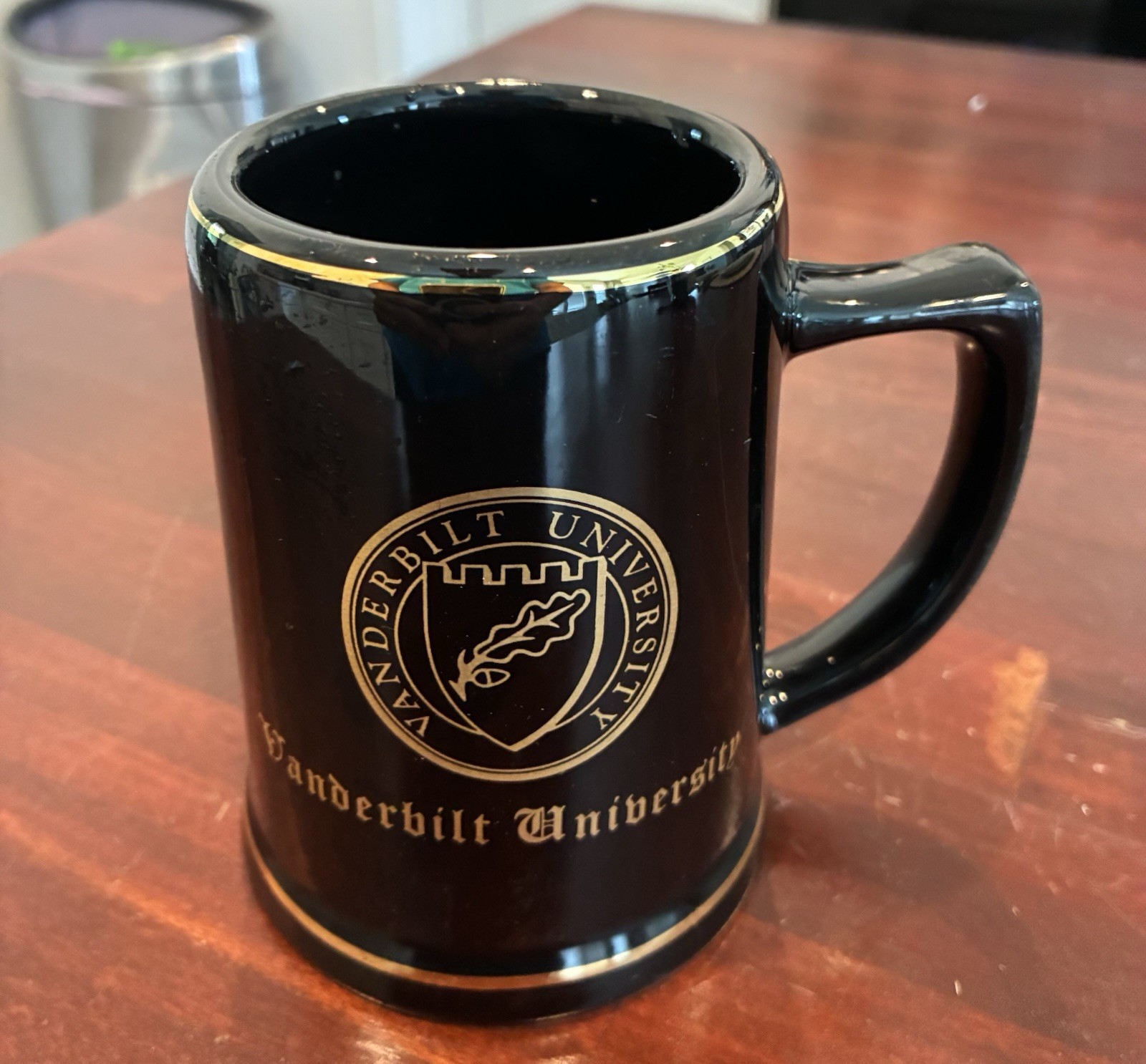 Vanderbilt University Black Ceramic Mug - Colleges & Universities Theme