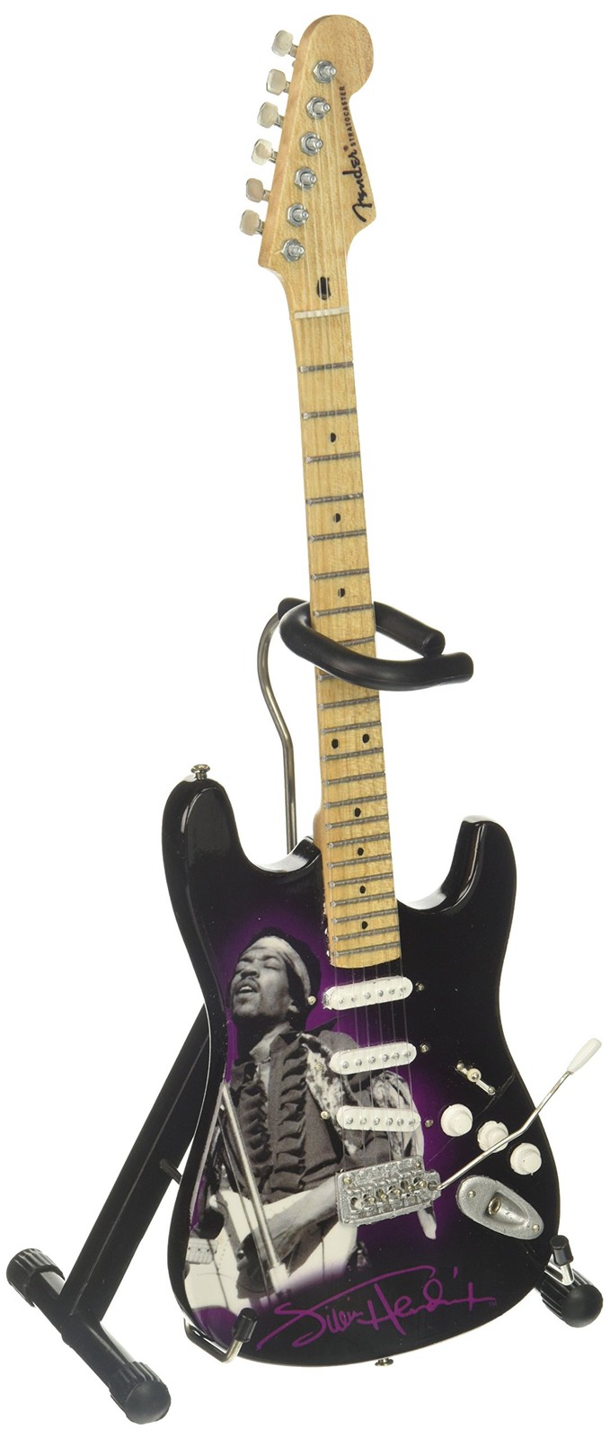 miniature - not playable instruments Axe Heaven Jimi Hendrix Fender Guitar