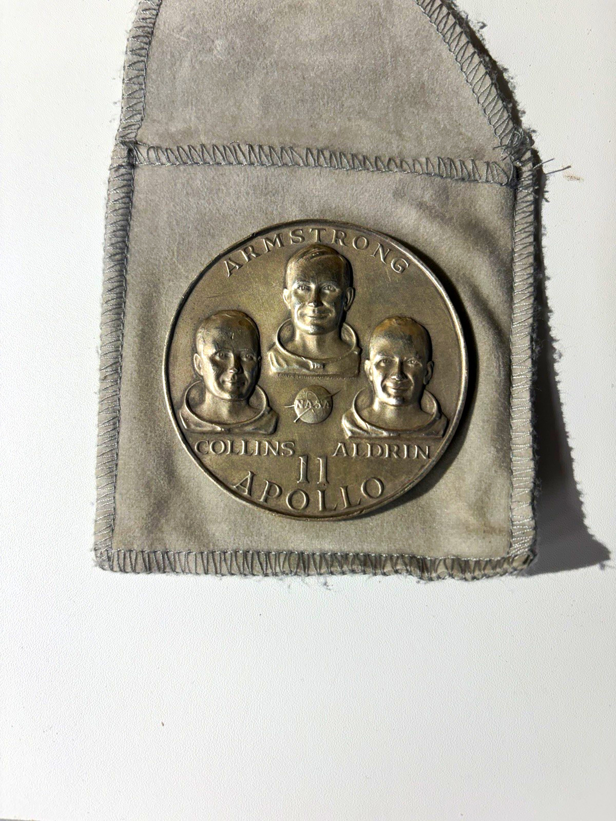 Apollo 11 Commemorative Medal Man’s First Lunar Landing July 1969 Apollo 11 Commemorative Medal Man’s First Lunar Landing July 1969