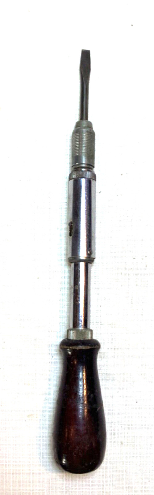 Vintage Greenlee no. 448 ratchet screwdriver , no spring Return model Used
