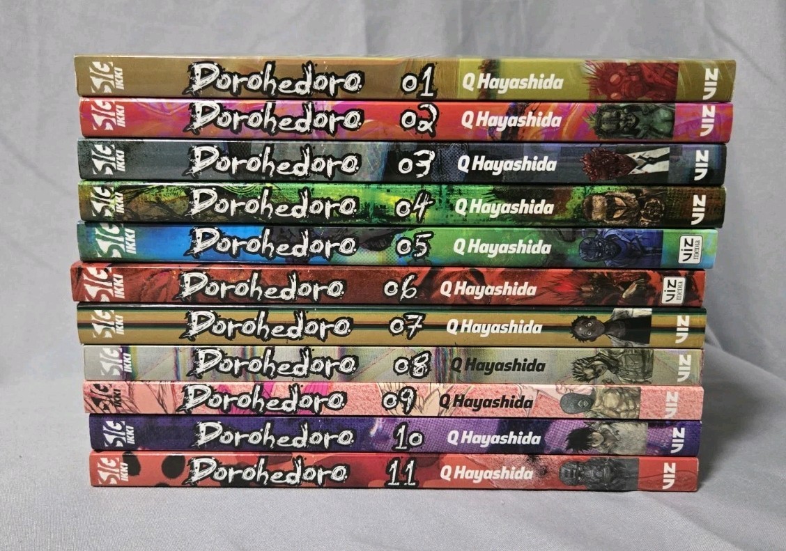 Rare Dorohedoro Manga Lot Vol. 1 - 11 Trade Paperback Set by Q Hayashida HTF OOP