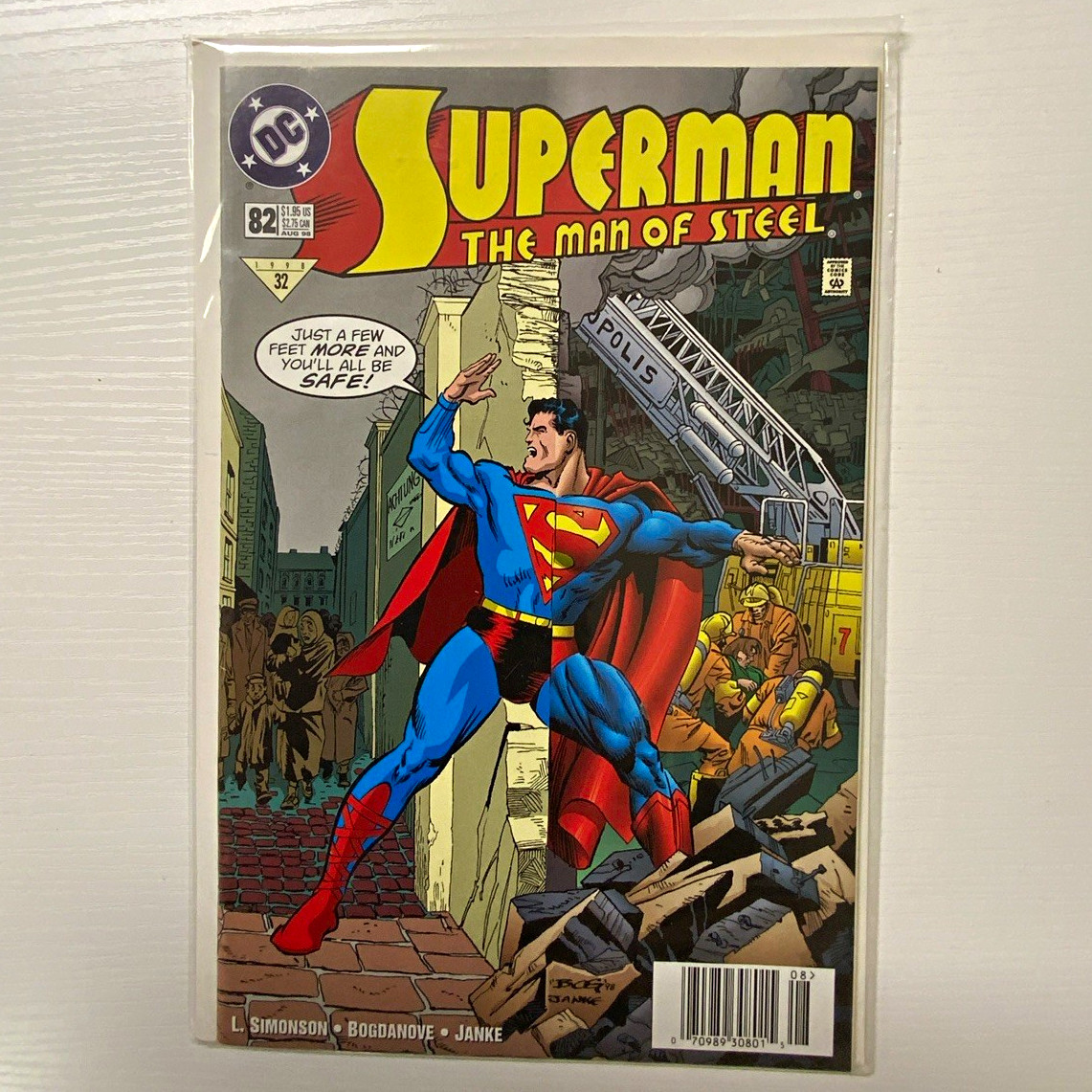 DC Comics Superman: The Man of Steel #82 Louise Simonson Jon Bogdanove