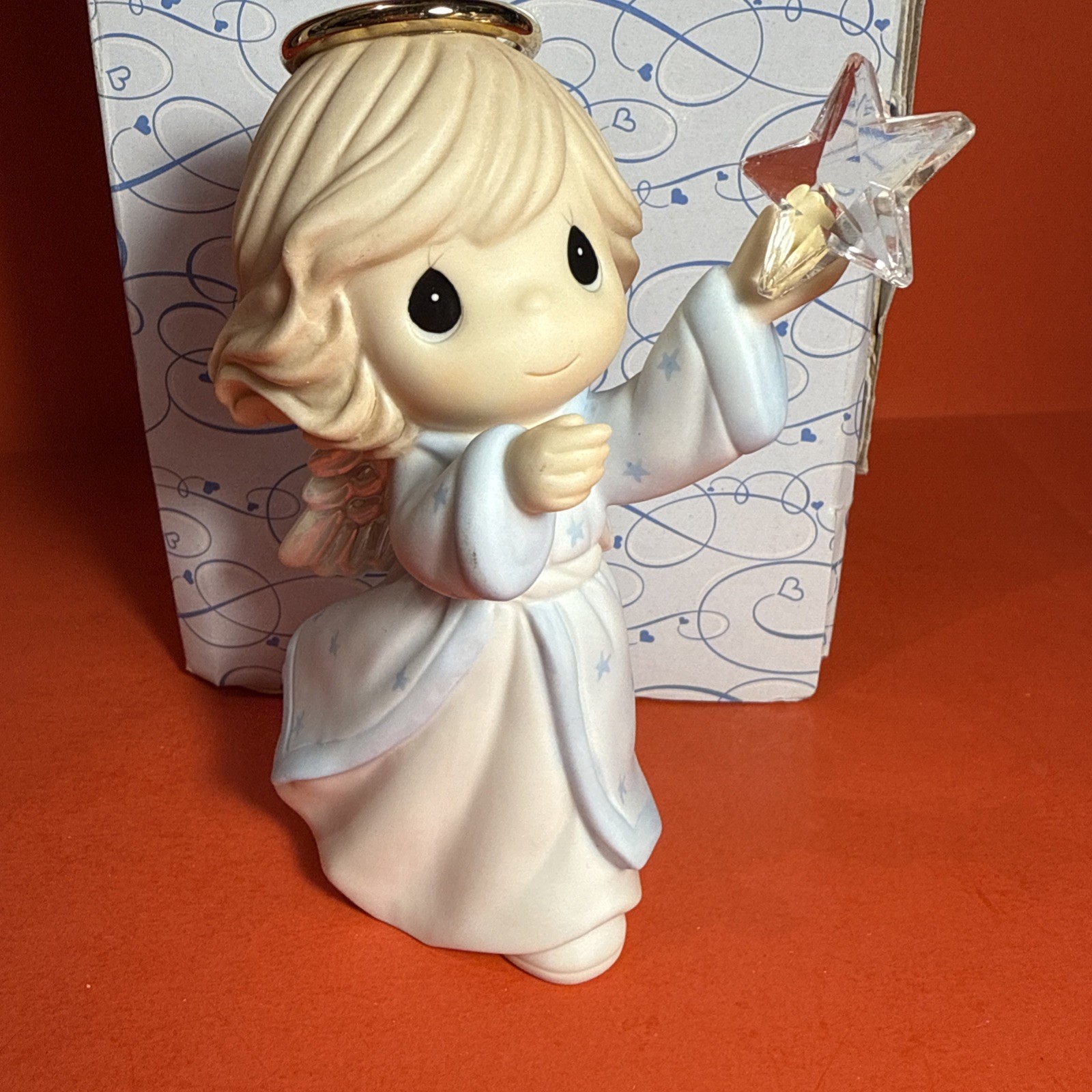 2006 Precious Moments Angel 710040 When They Saw The Star With Box (415)