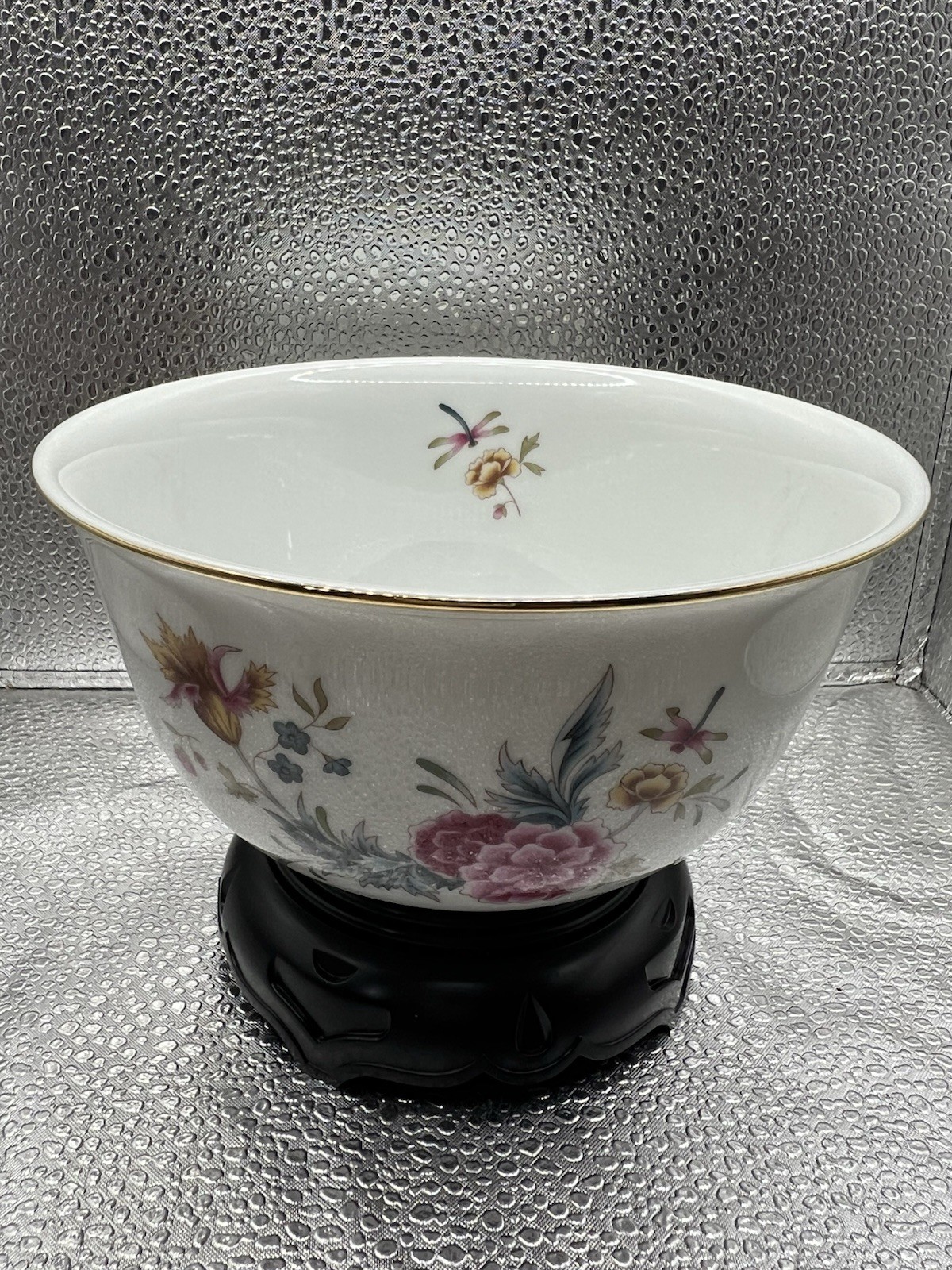 Avon 1981 Heirloom Collection Independence Day Porcelain Bowl w/Stand New In Box