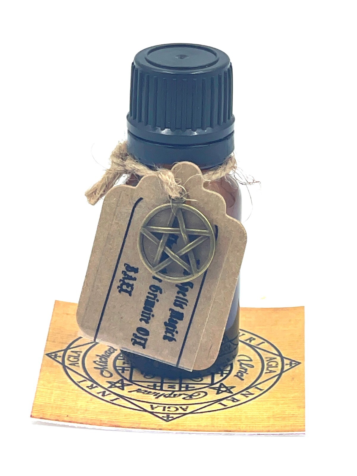 Demonic Spirit BAEL OIL & SEAL Pure Herbal with Crystals by Best Spells Magick