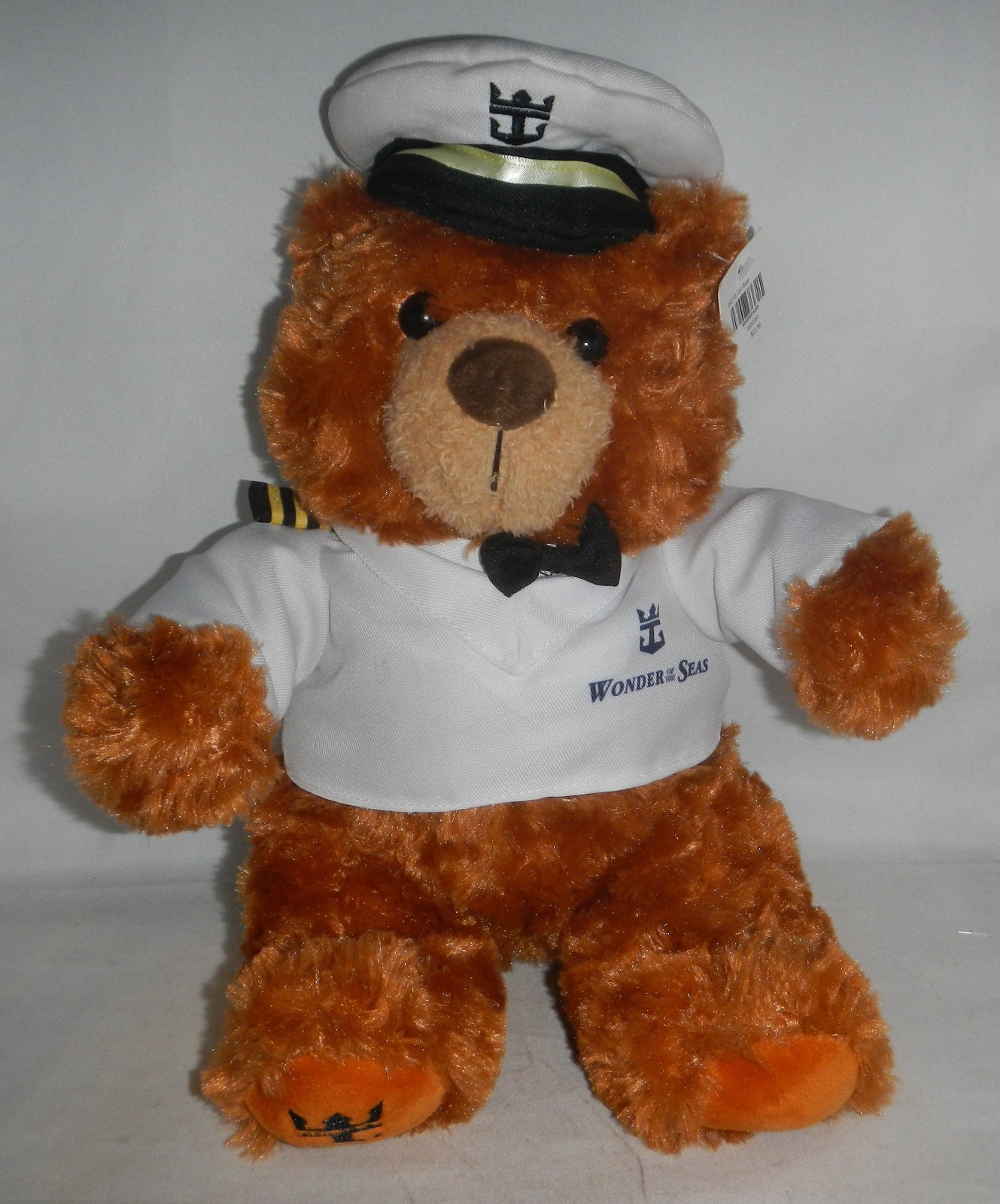 NWT Royal Caribbean Wonder of the Seas Plush Cruise Ship Captain Bear