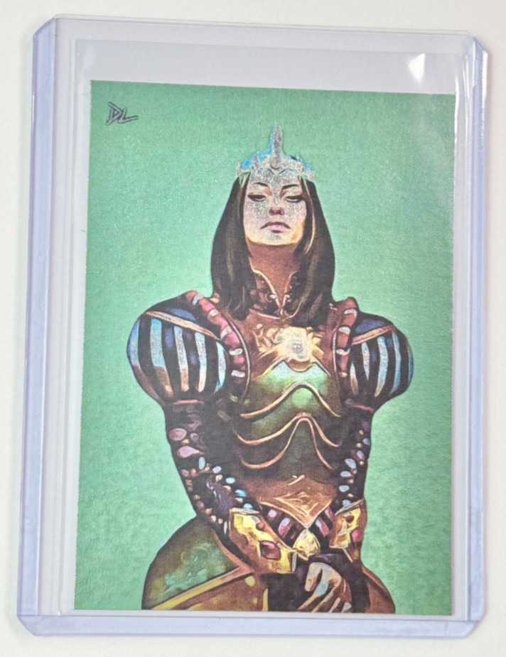 Queen Marchesa Platinum Artist Signed “Magic: The Gathering” Trading Card 1/1