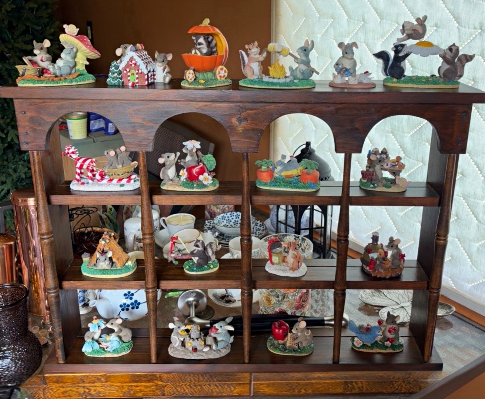 Charming Tails Dean Griff Fitz & Floyd animals. 18 lot set. See full description