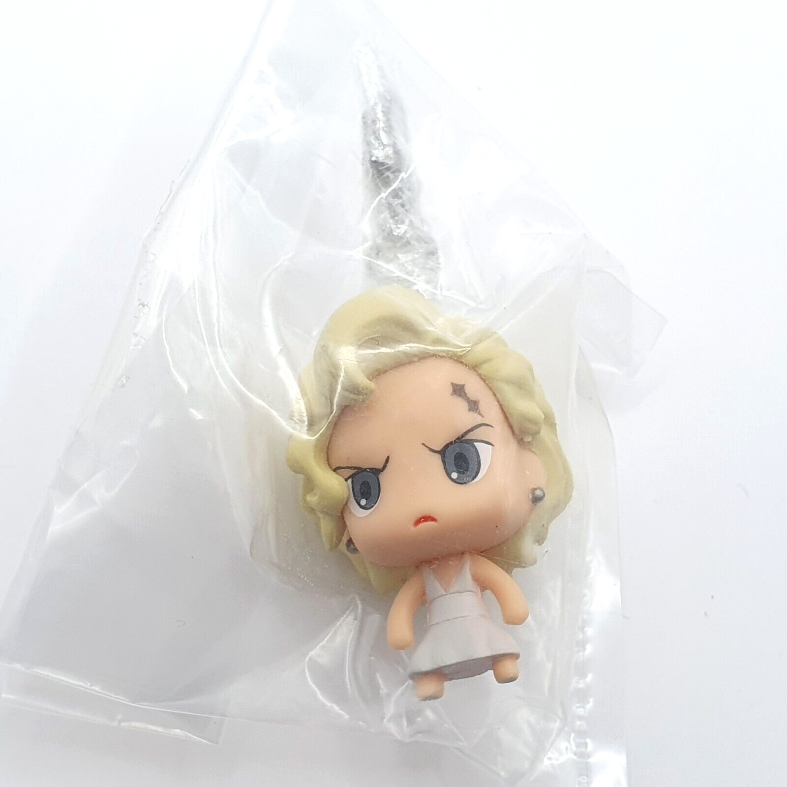 Megahouse P4 Persona 4 GCC Mini KANJI TATSUMI FEMALE Ver clasp keychain figure