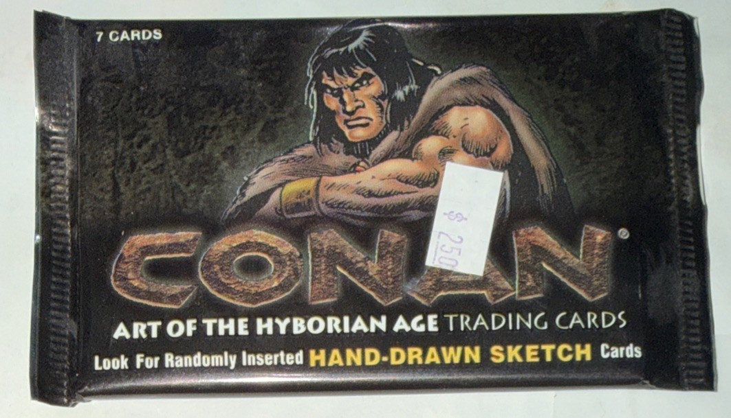 2004 Conan Art of the Hyborian Age Factory Sealed Pack - Rittenhouse