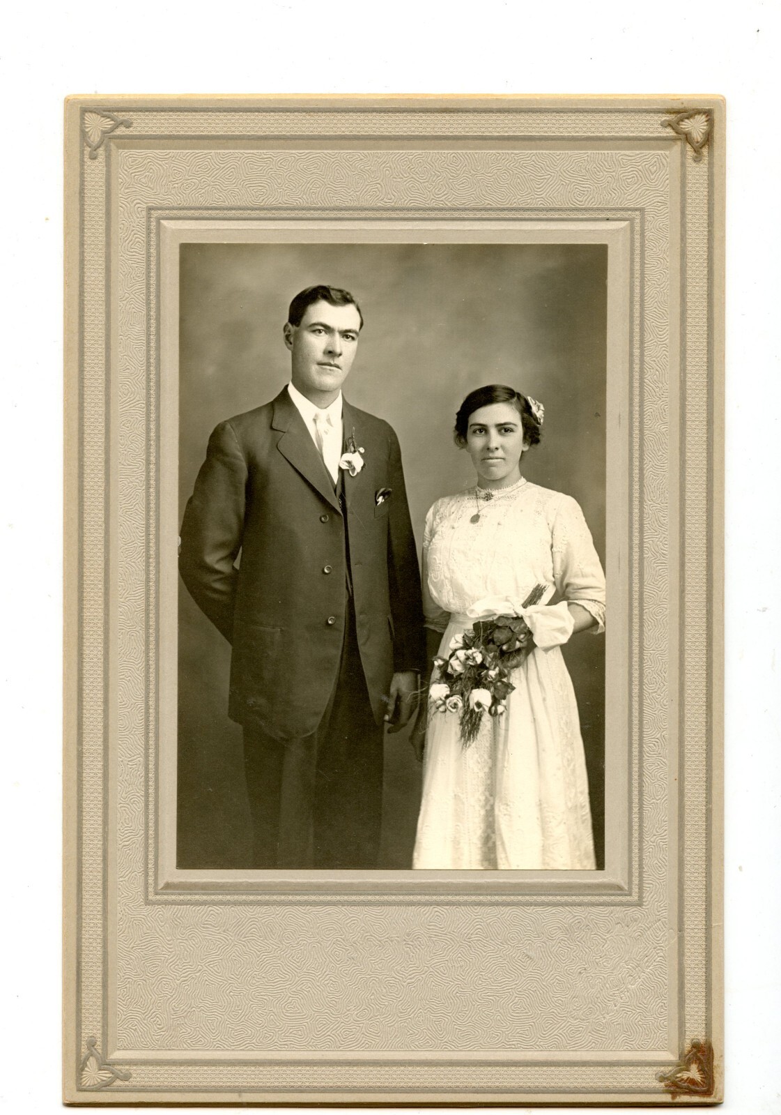 1912 Vintage Studio Photo - 9\