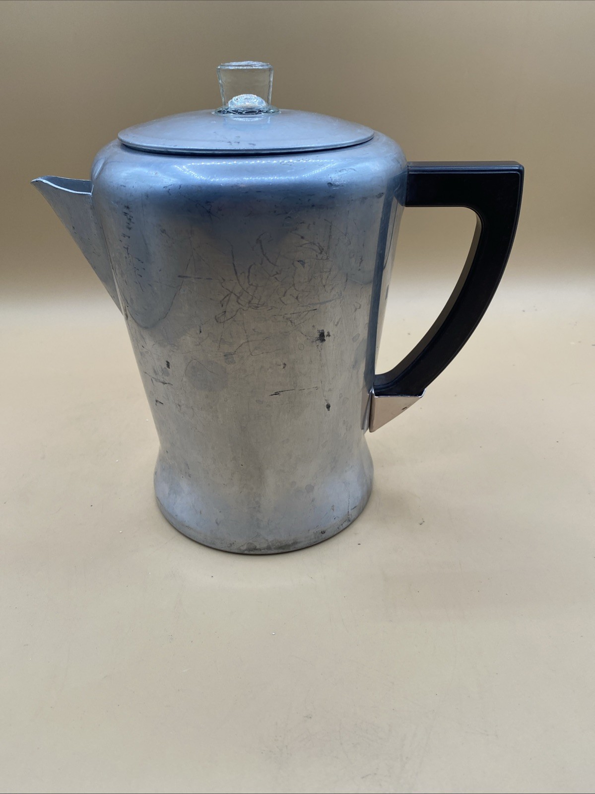 Vintage CONTINENTAL West Bend 8-10 Cup  Stove Top Coffee Percolator