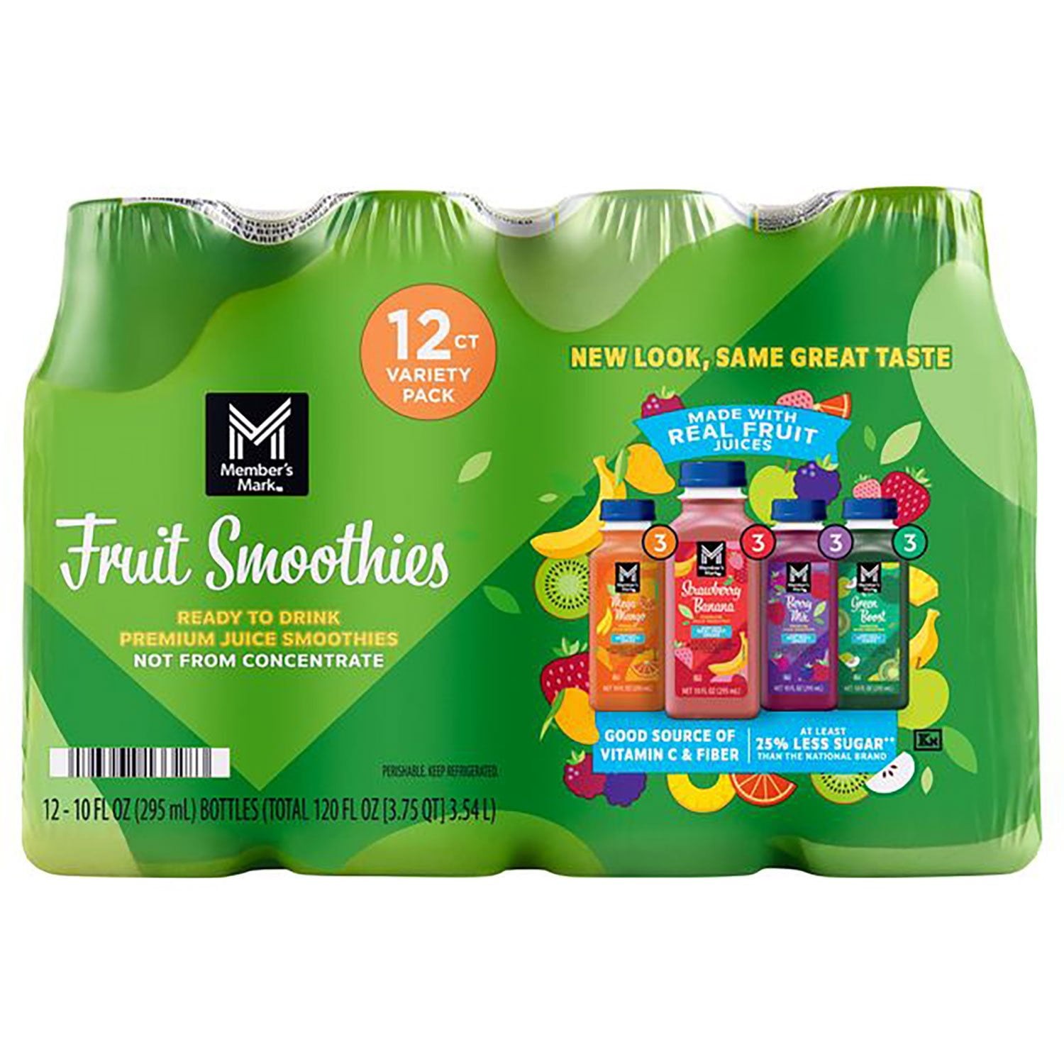 Member\'s Mark Smoothie Variety Pack, 10 fl. oz., 12 pk.