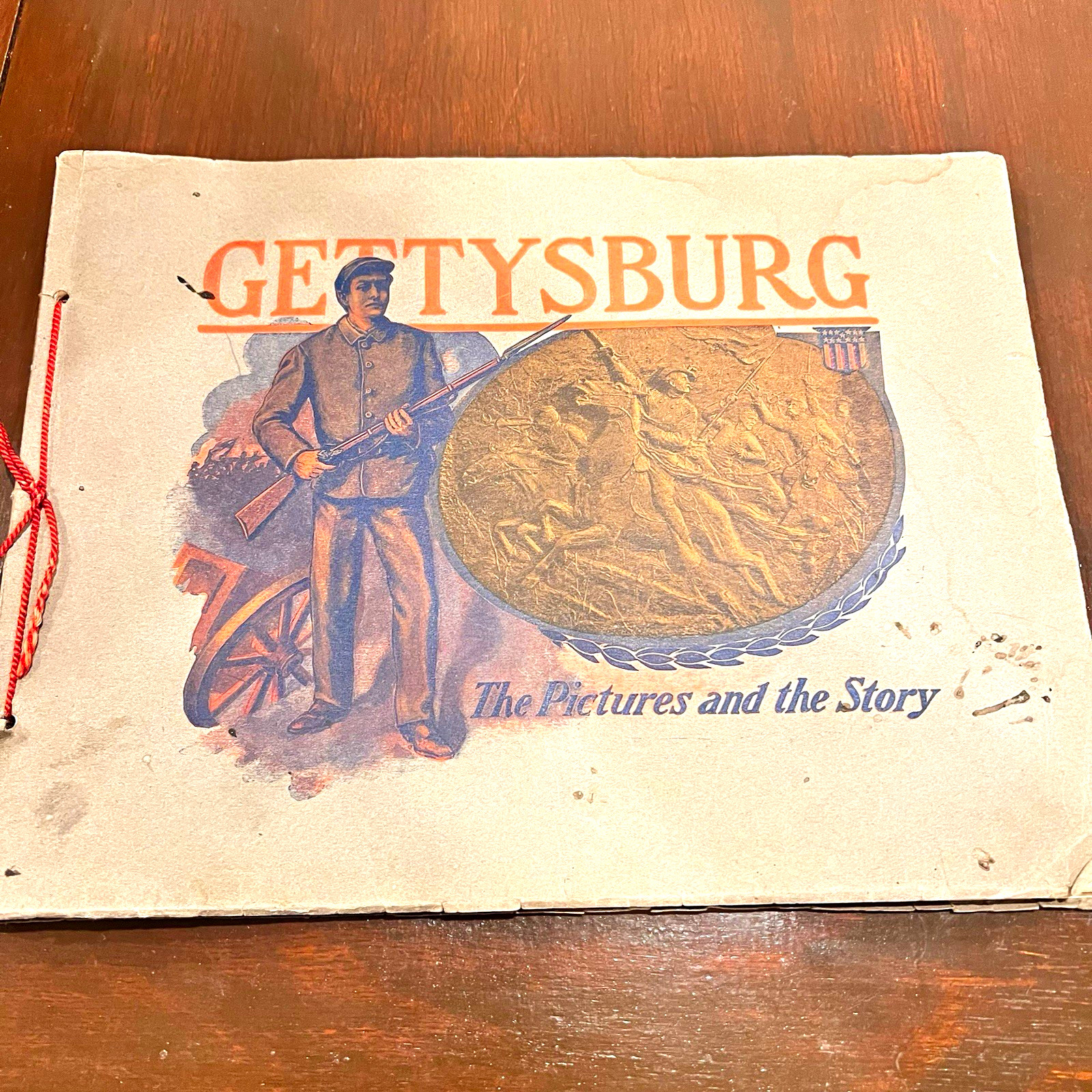 1910 Gettysburg Pictures and Story Civil War Antique Photo Book Tipton Blocher 1910 Gettysburg Pictures and Story Civil War Antique Photo Book Tipton Blocher