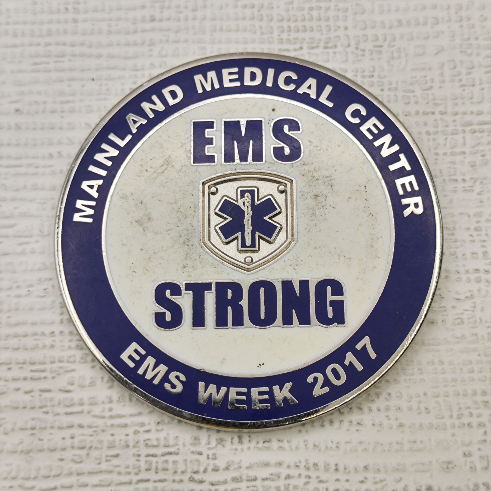 Mainland Medic Center HCA EMS Week Gulf Coast Division Challenge Coin #1