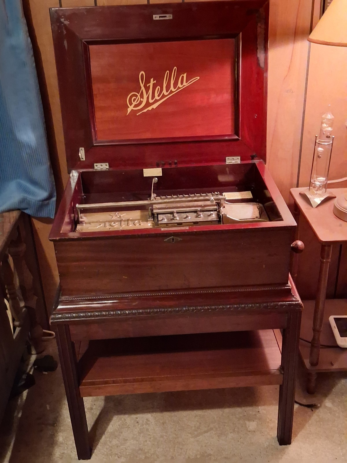 Antique STELLA music Box SWISS