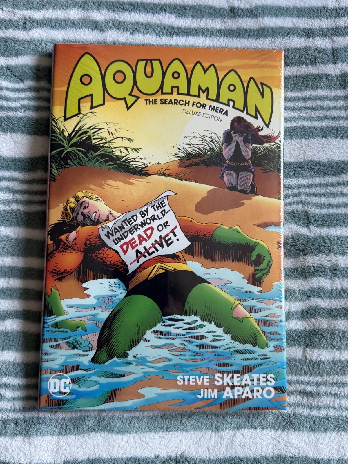 NEW/SEALED: Aquaman: The Search for Mera Deluxe Edition (DC 2019 Hardcover)