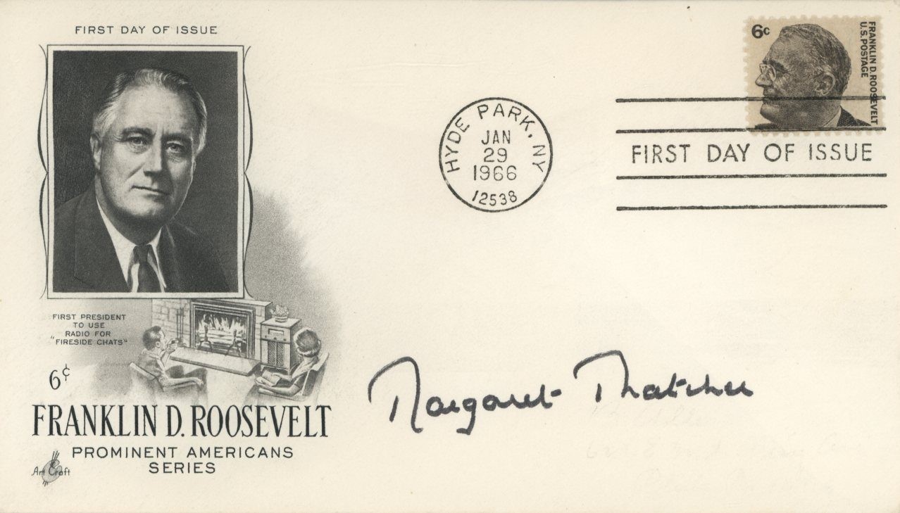 Margaret Thatcher- Signed First Day Cover