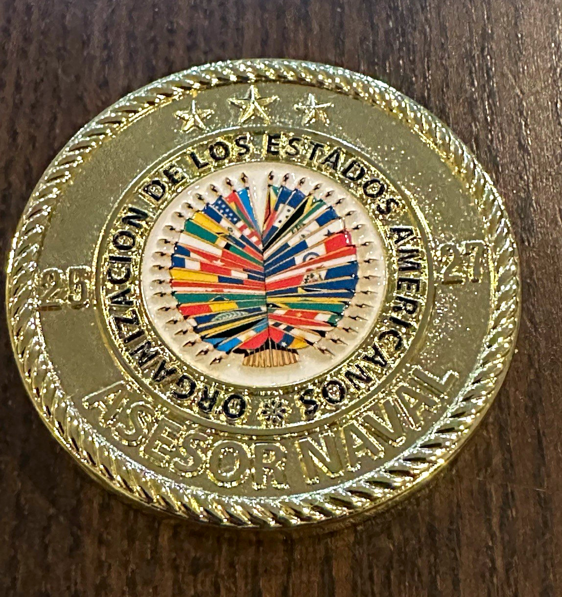 Armada de Mexico Secretaria de Marina Militaria Challenge Coin Medallion