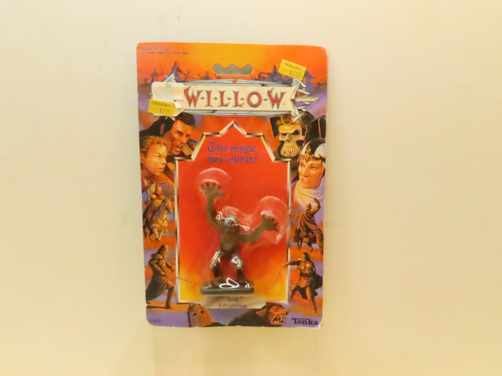 Vintage Willow Troll Evil Creature Fantasy Figurine Dark Gothic Collectible