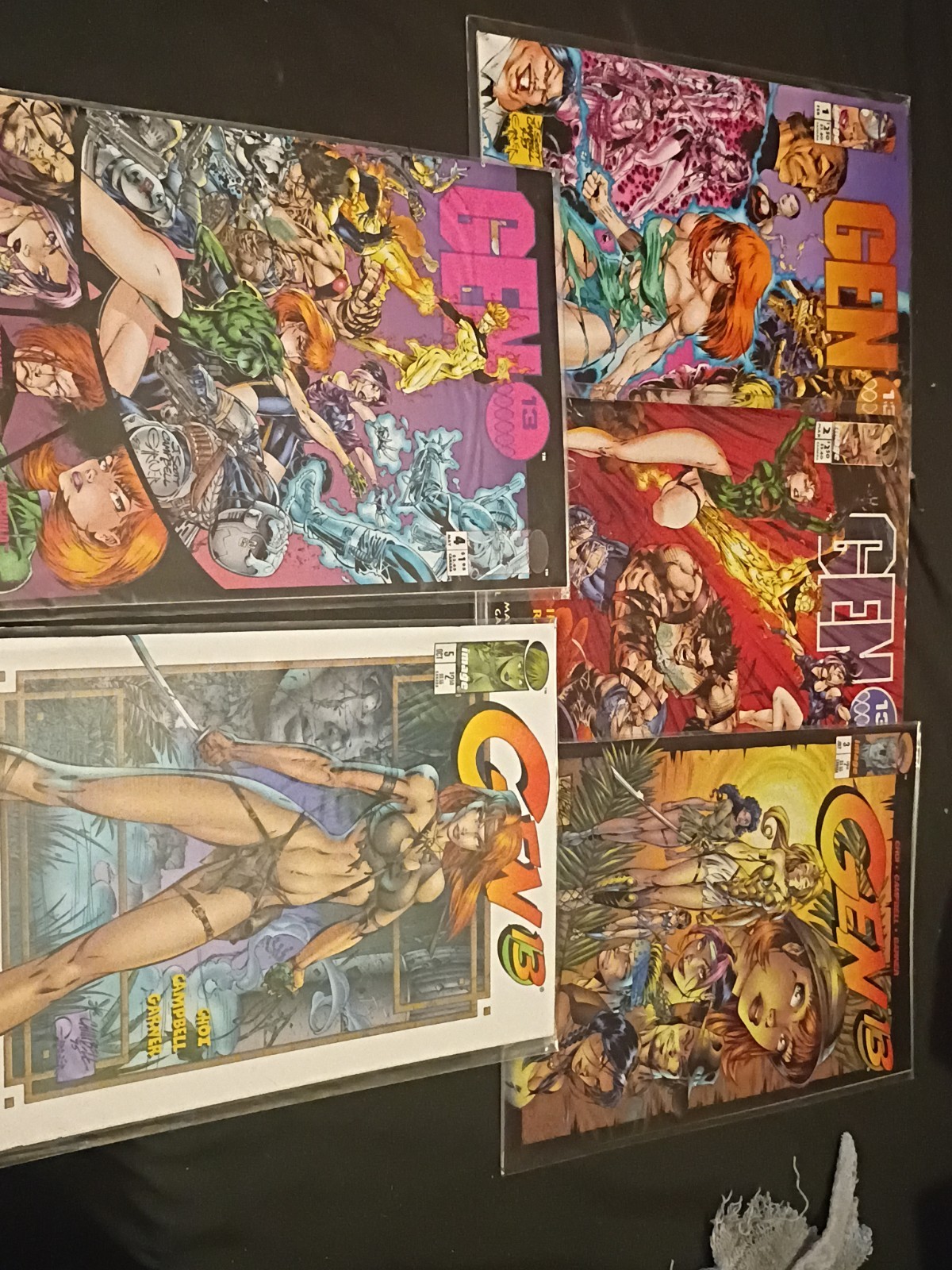 Gen 13 #1-5 Complete Mini-Series Set (1994 WildStorm / Image) - J. Scott...