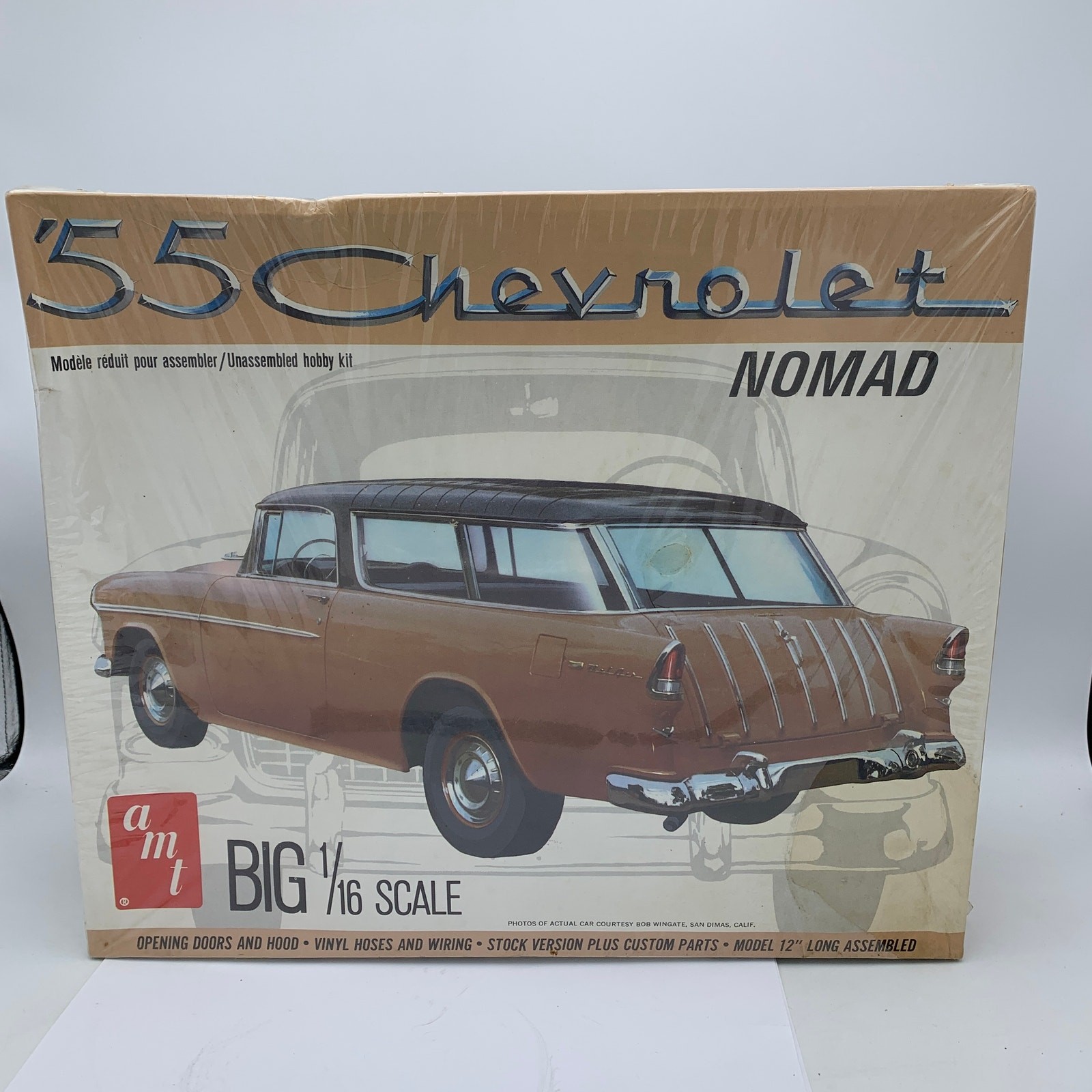 1955 Chevy Nomad 1:16 scale model by AMT No T842 New in Unopened Box