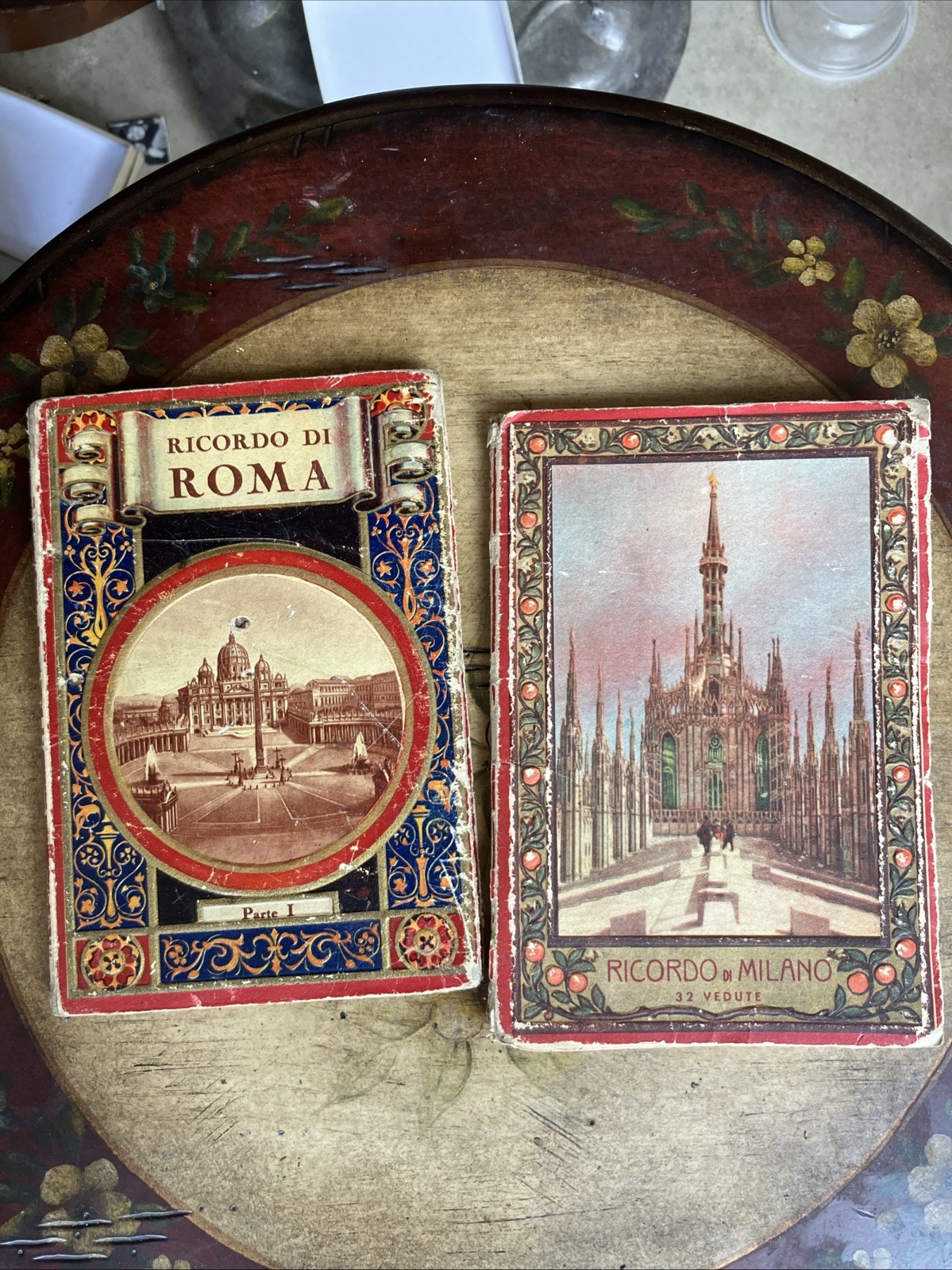 Vintage Ricordo Di Roma Parte Small Book Of Fold Out PostCard Pictures Italy D2 Vintage Ricordo Di Roma Parte Small Book Of Fold Out PostCard Pictures Italy D2