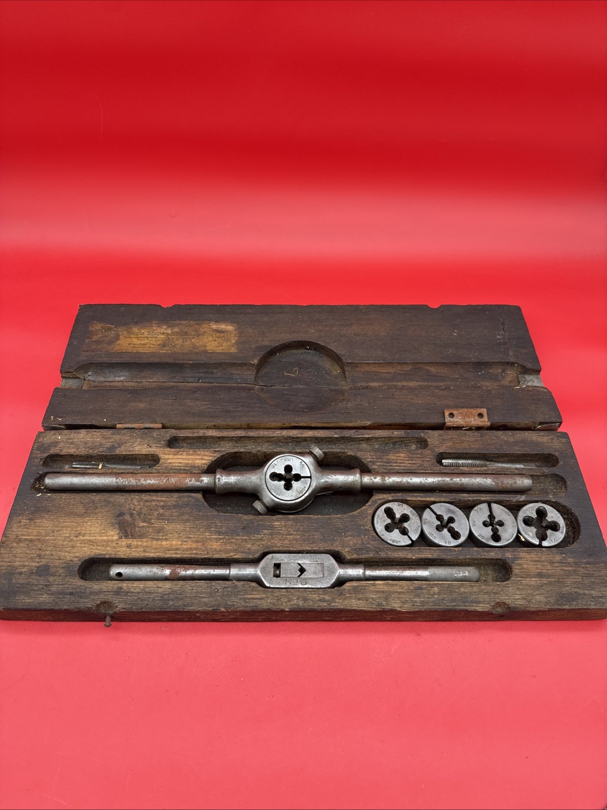 Vintage Greenfield Tap & Die Set