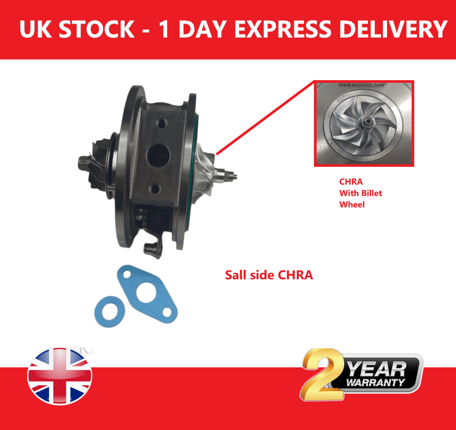 Turbocharger CHRA FORD RANGER (TKE) 2.0 4x4 CHRA30-0455T 10009700257 Small side