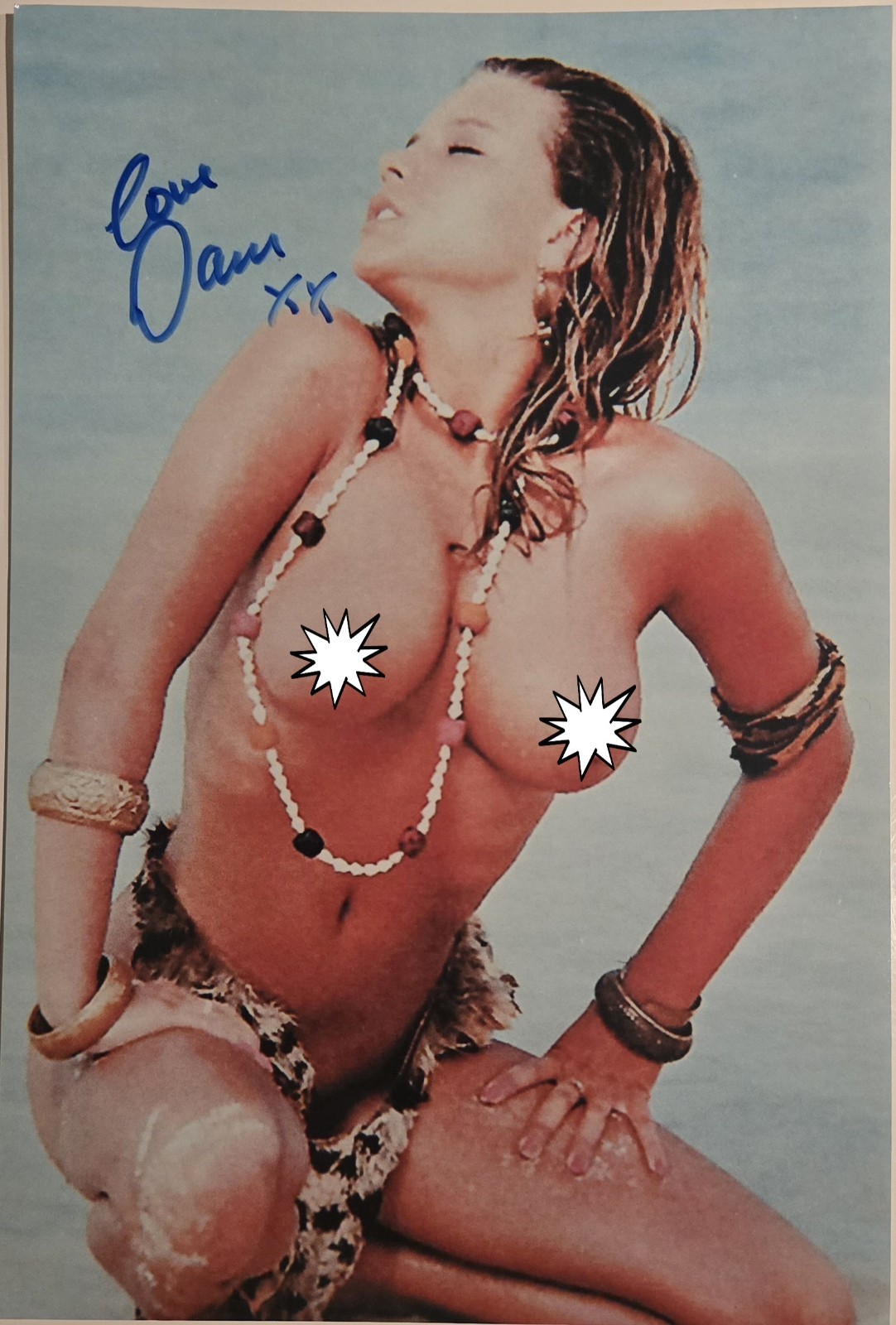 Samantha Fox XXL AUTOGRAPH SIGNED ORIGINAL AUTOGRAPH SIGNED PHOTO 20 x 30 cm