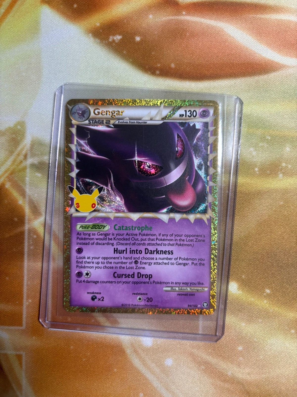 Gengar 94/102 Classic Collection Pokemon 30th Anniversary 30th Celebration