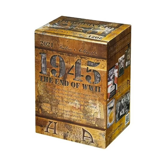 2021 Historic Autographs 1945: End of WWII Blaster Box 2021 Historic Autographs 1945: End of WWII Blaster Box