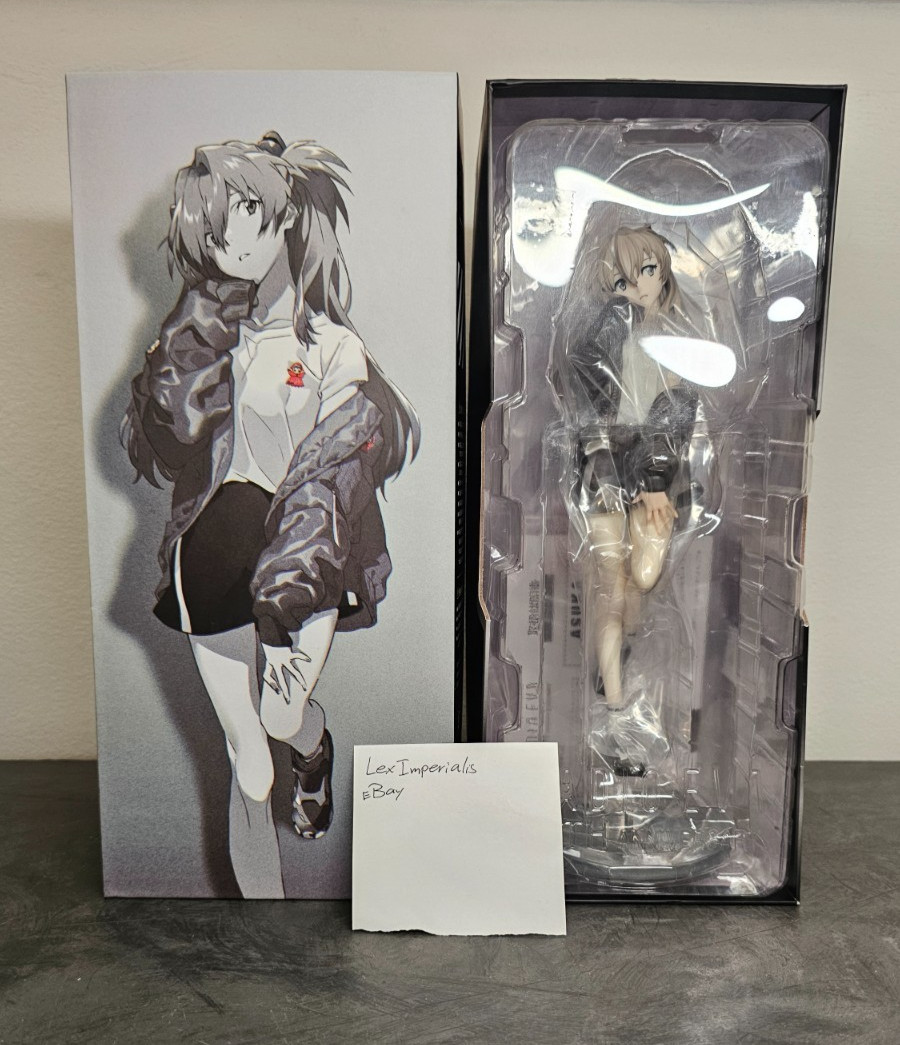Asuka Shikinami Langley Radio Eva Version 1/7 Scale Figure - US SELLER
