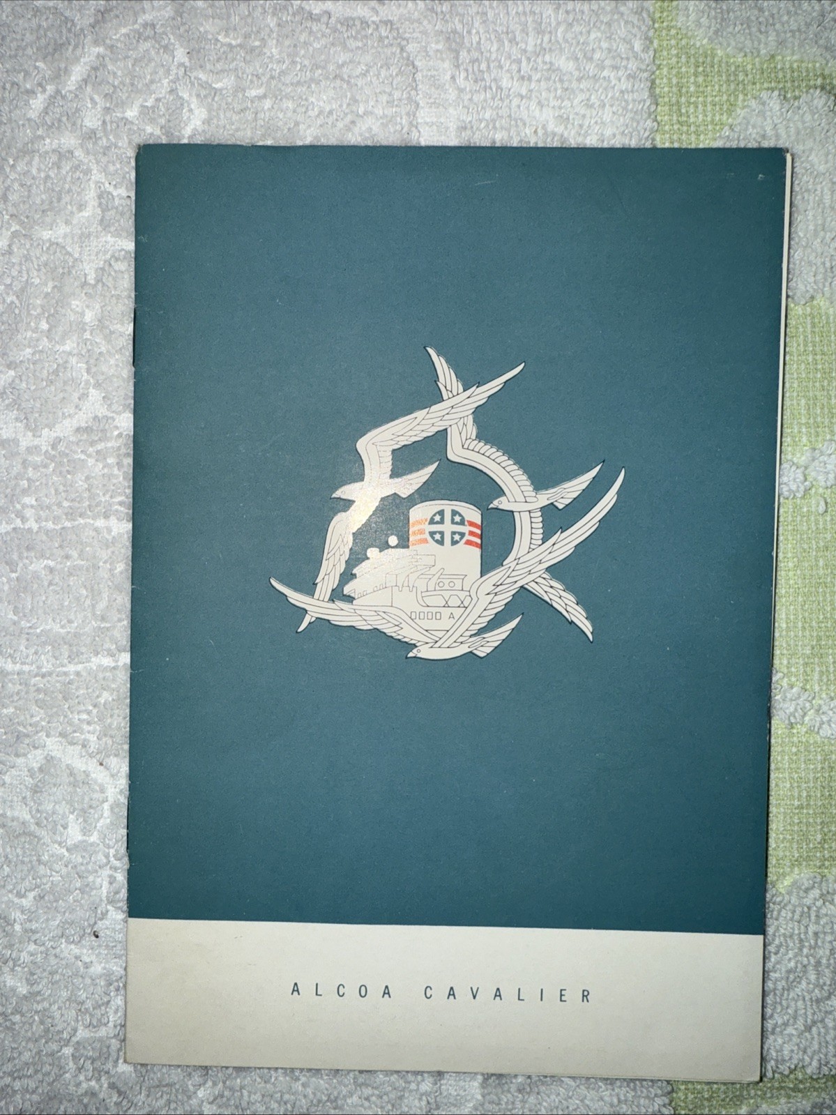 S.S. Alcoa Cavalier Steamship Caribbean Service Passenger List Booklet 7/11/1953