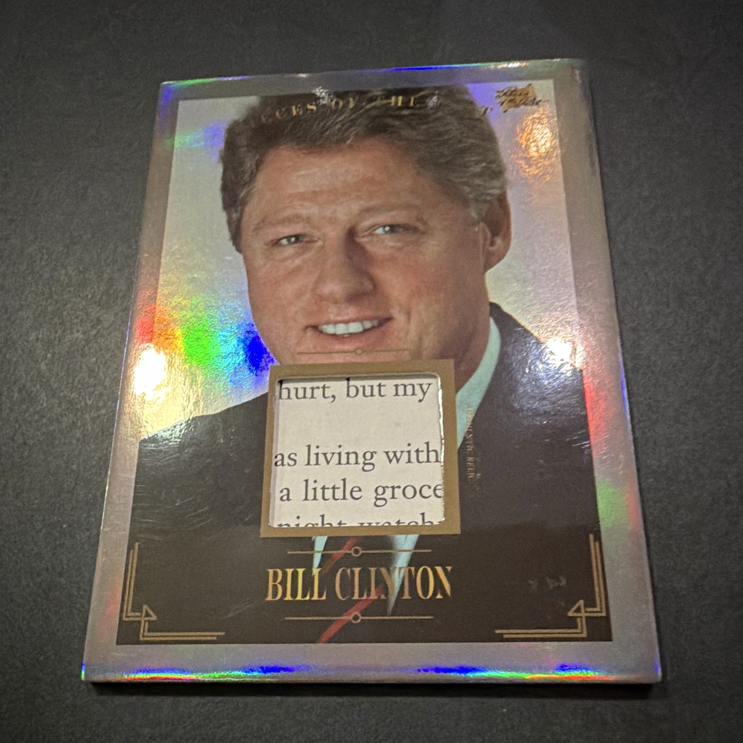 Pieces of the Past Historical Premium Edition Bill Clinton Relic #141 2023