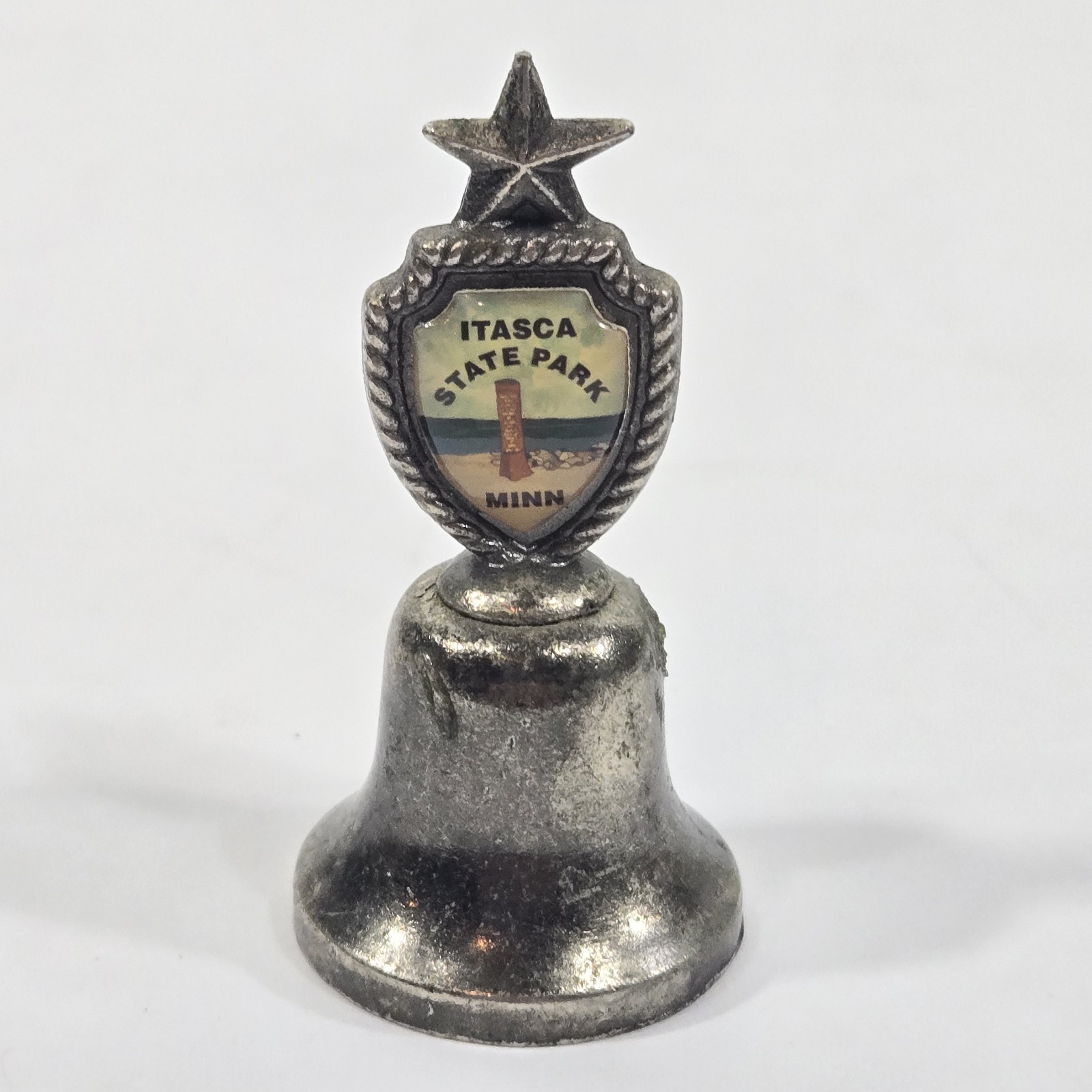 Itasca State Park Minnesota Bell 2 Inch Tall A Happy Charm
