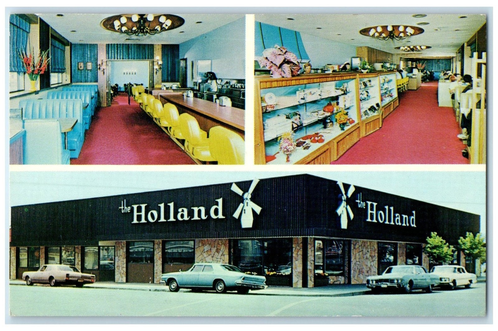c1960\'s Holland Restaurant Exterior Vancouver WA Portland Oregon OR Postcard