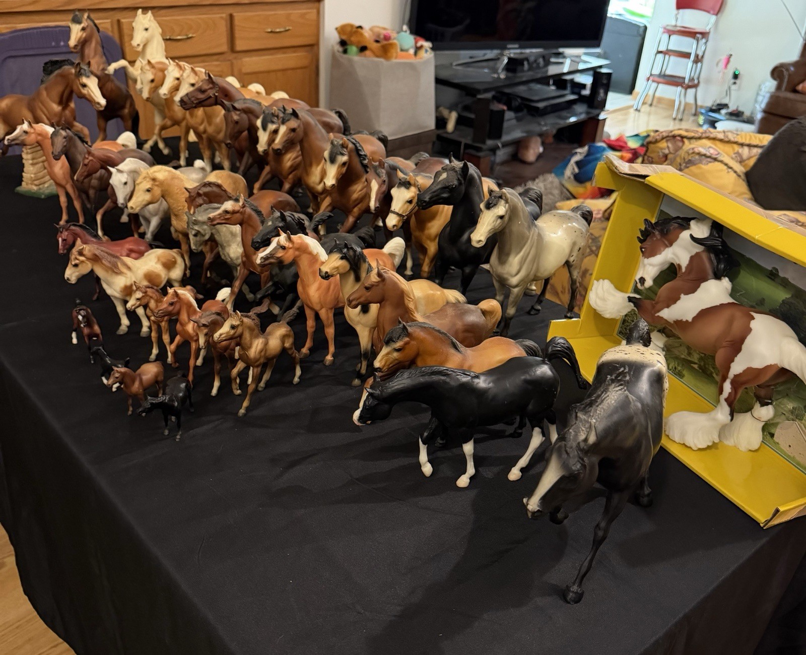 Vintage Breyer Lot of 46 Horses — Misty and Much More