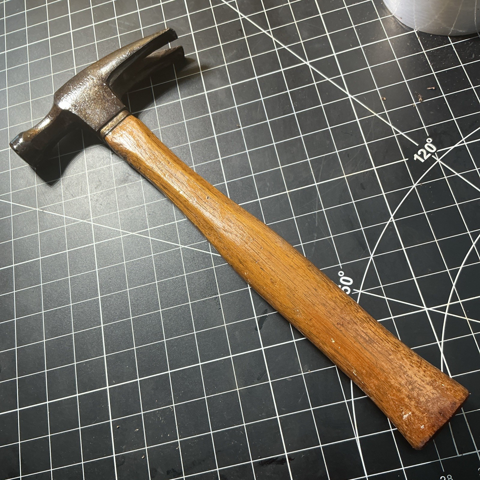 Vintage 16 oz Craftsman Curved Claw Hammer -M- Straight Claw Orig. Handle USA Vintage 16 oz Craftsman Curved Claw Hammer -M- Straight Claw Orig. Handle USA