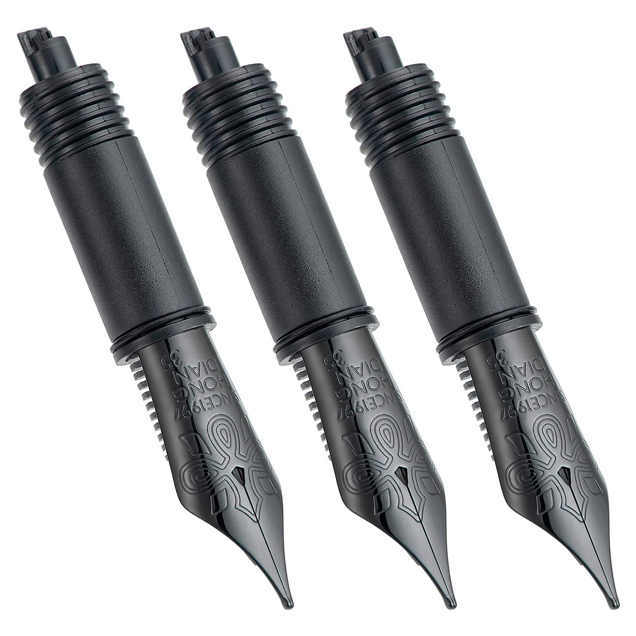 3 PCS Hongdian #6 Fountain Pen Replaced Knot Nib For 1860 Max, 1837, N23, N8 ect