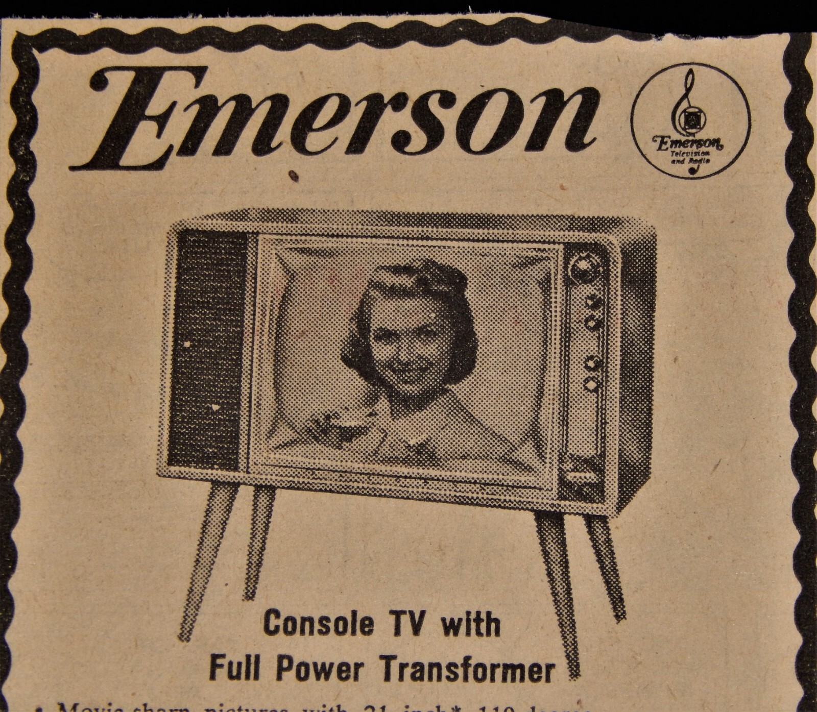 Vintage Advertisement, KENNEWICK, WA, 1962, WELCH RADIO & TV,\