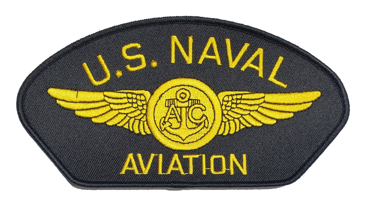 New, LARGER US NAVAL AVIATION W/ NAVAL AIR CREW MAN WINGS PATCH VETERAN