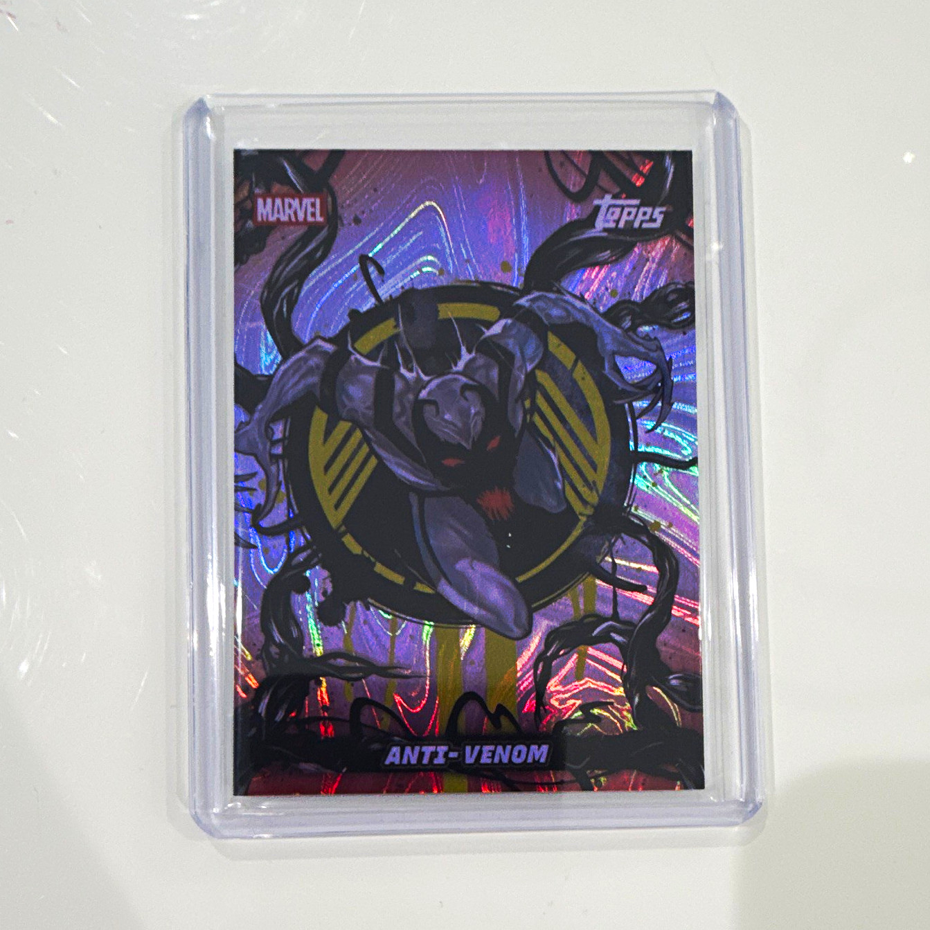 Topps Marvel Mint 2026 Symbiote Takeover Anti-Venom #MS-23 Refractor