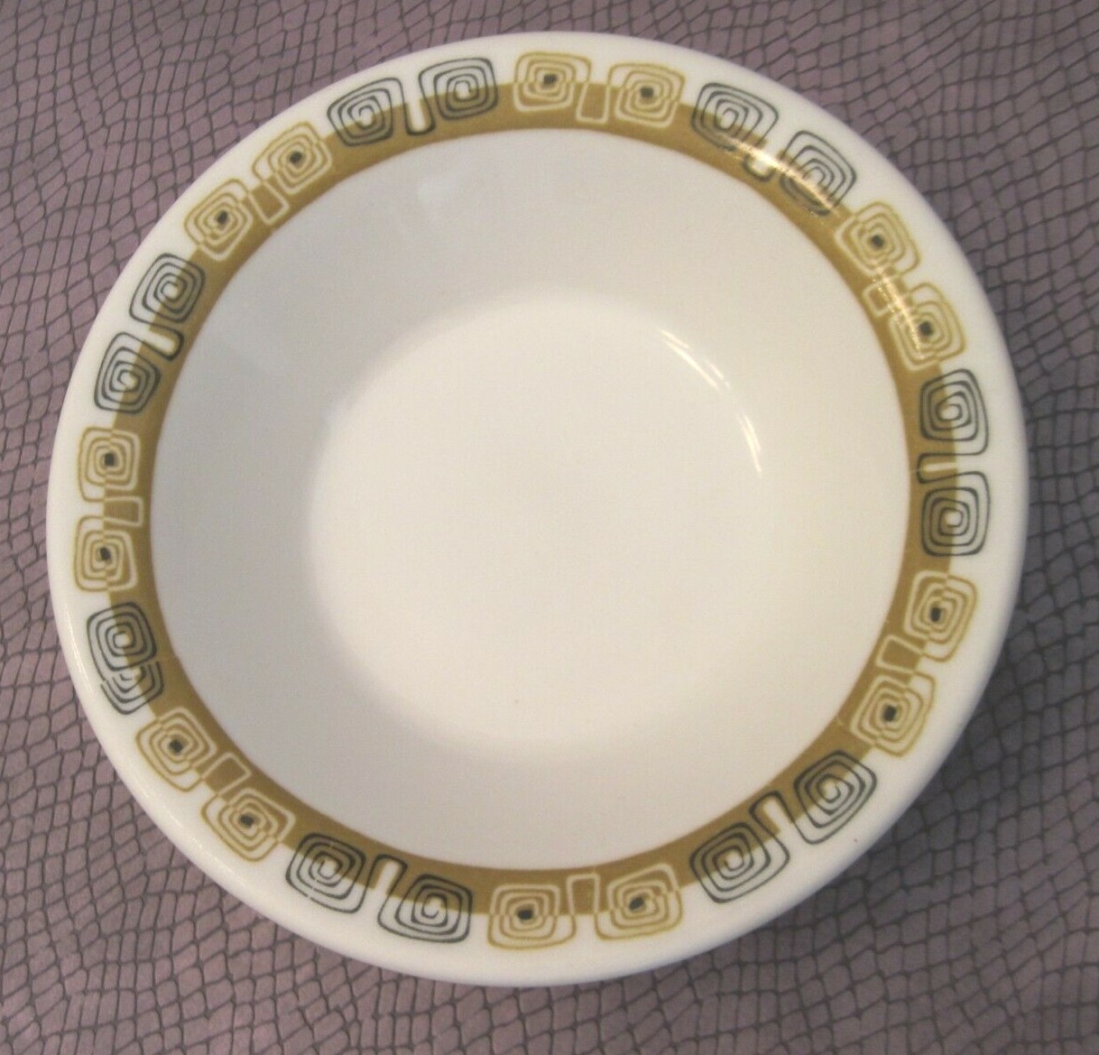 VTG MCM Shenango China Interpace Dessert/Berry/Sauce Bowl Restaurant Ware M-28